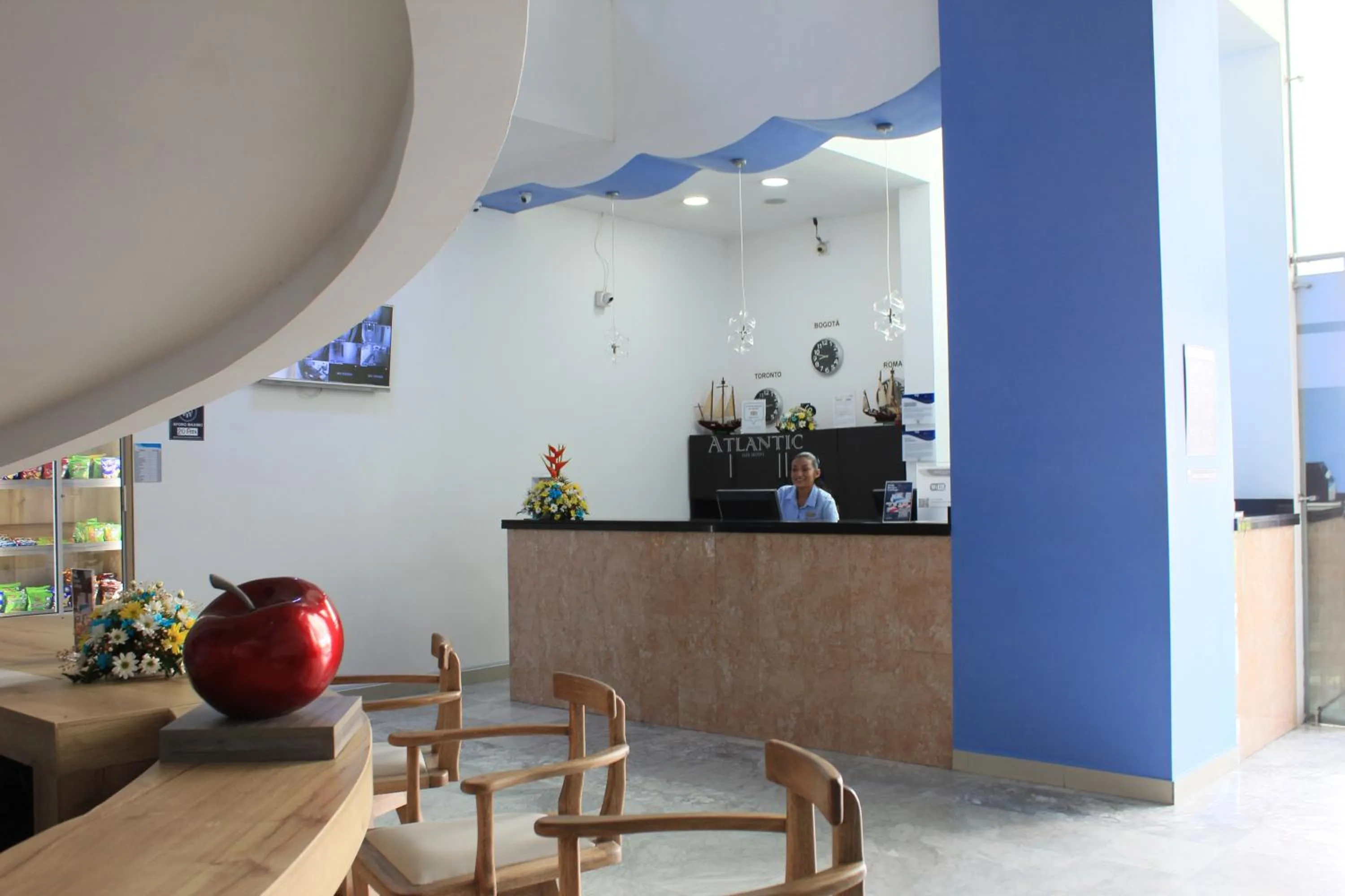 Lobby or reception in Hotel Atlantic Lux