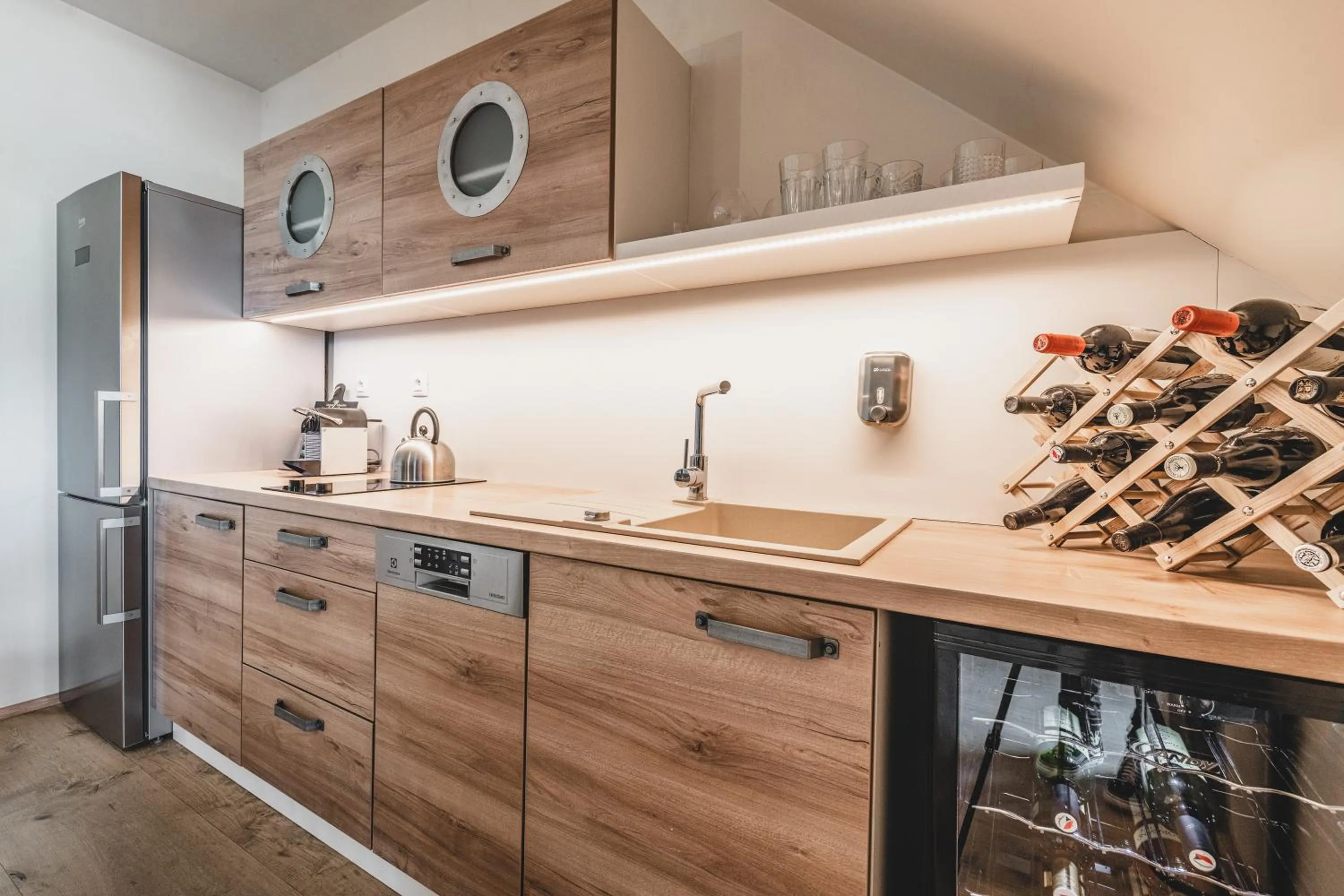 Kitchen or kitchenette in Hotel Resort Relax