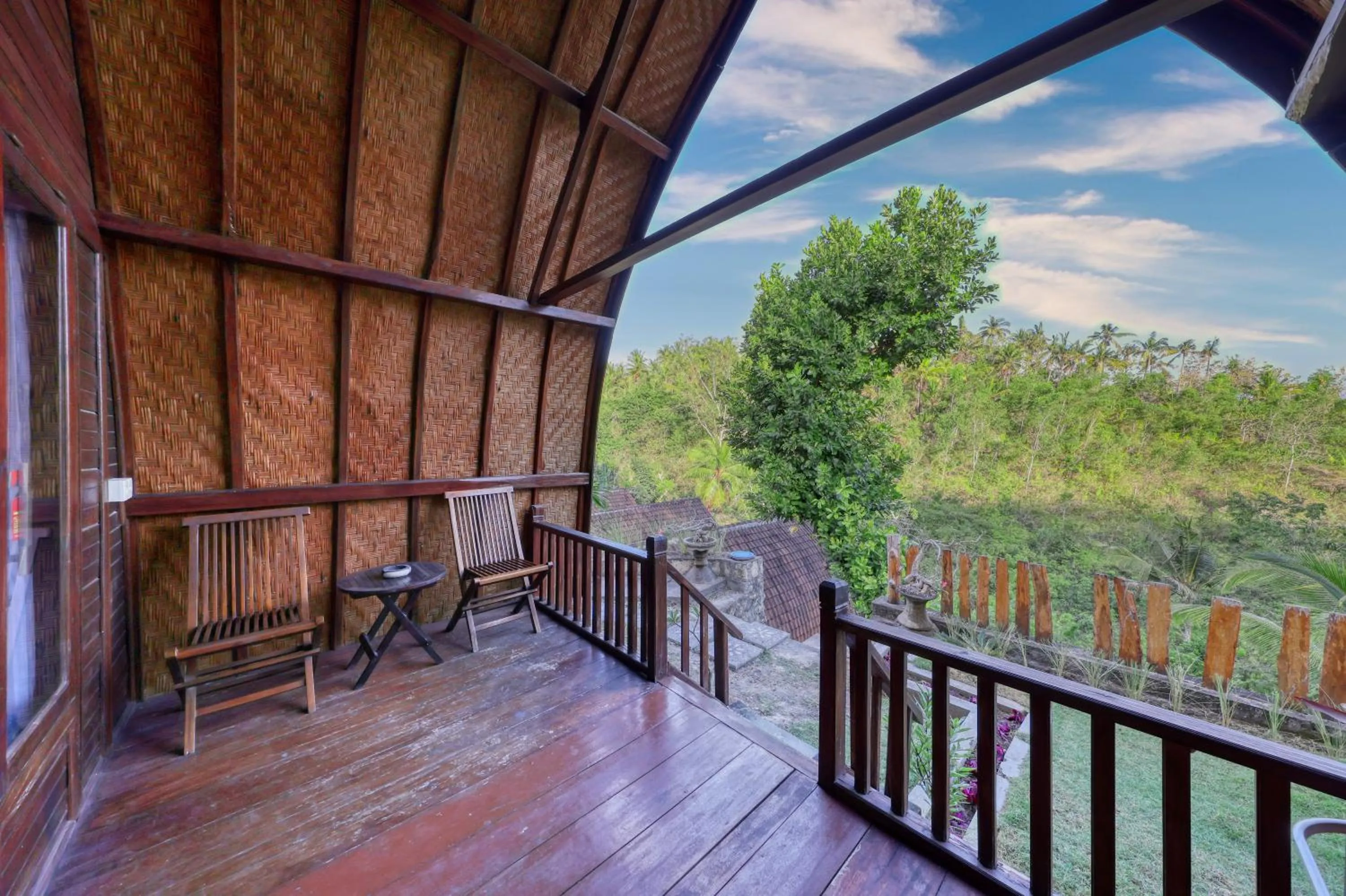 Patio in Butterfly Bungalow
