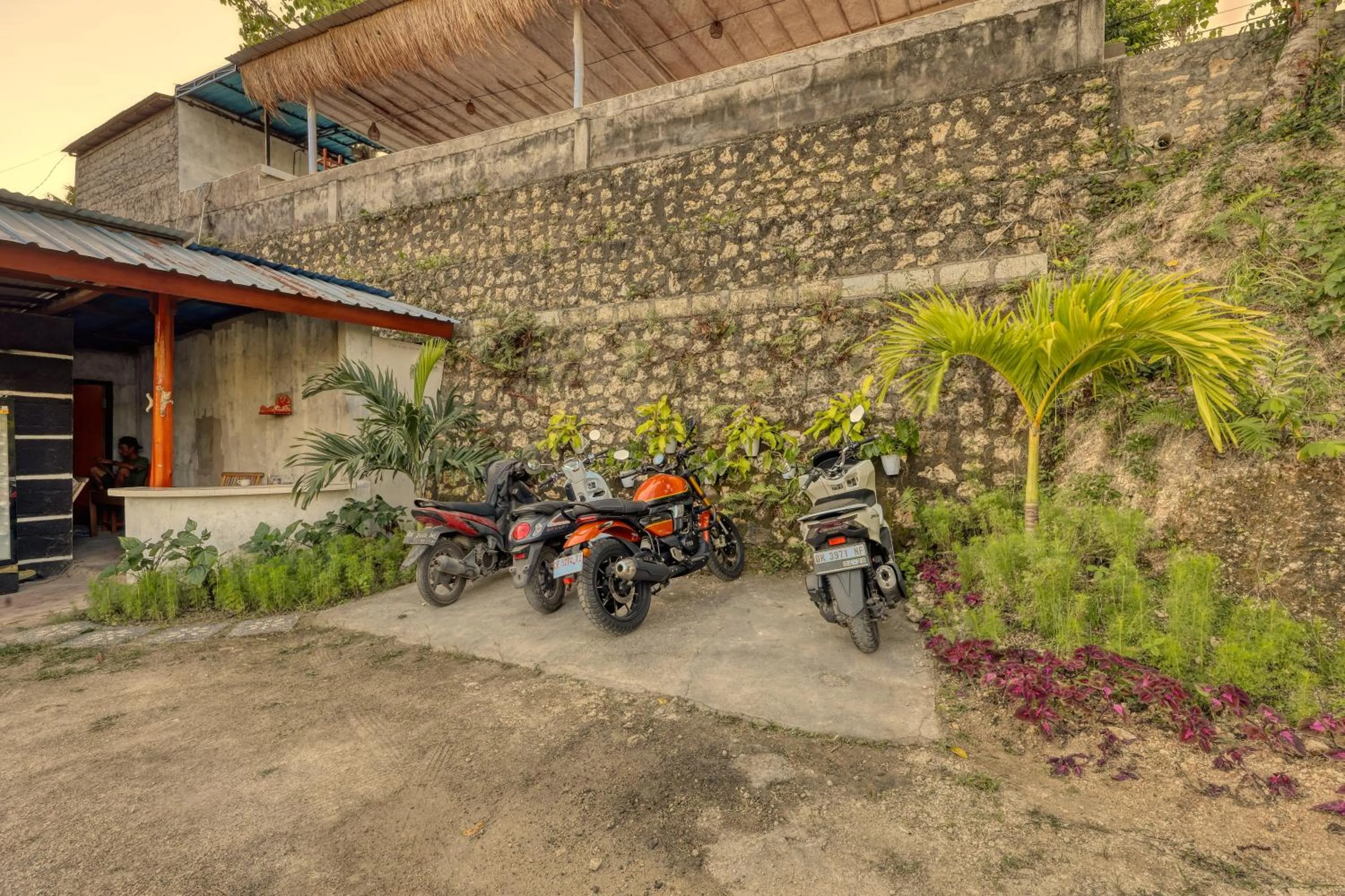 Parking in Butterfly Bungalow