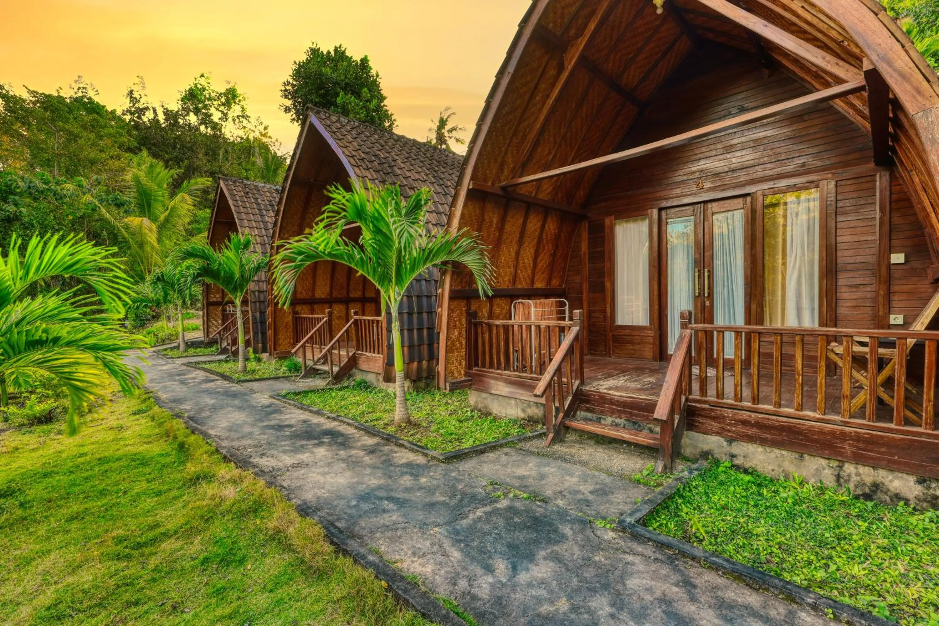 Patio in Butterfly Bungalow