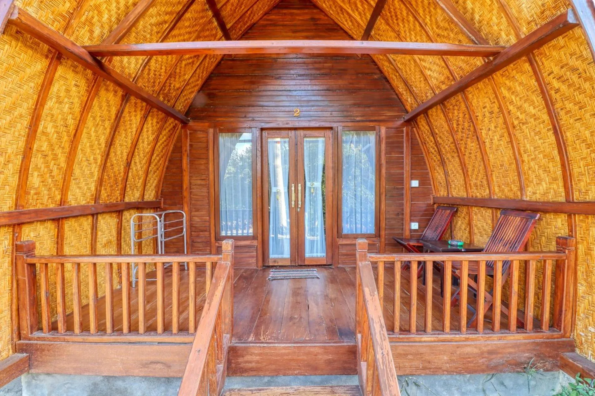 Patio in Butterfly Bungalow