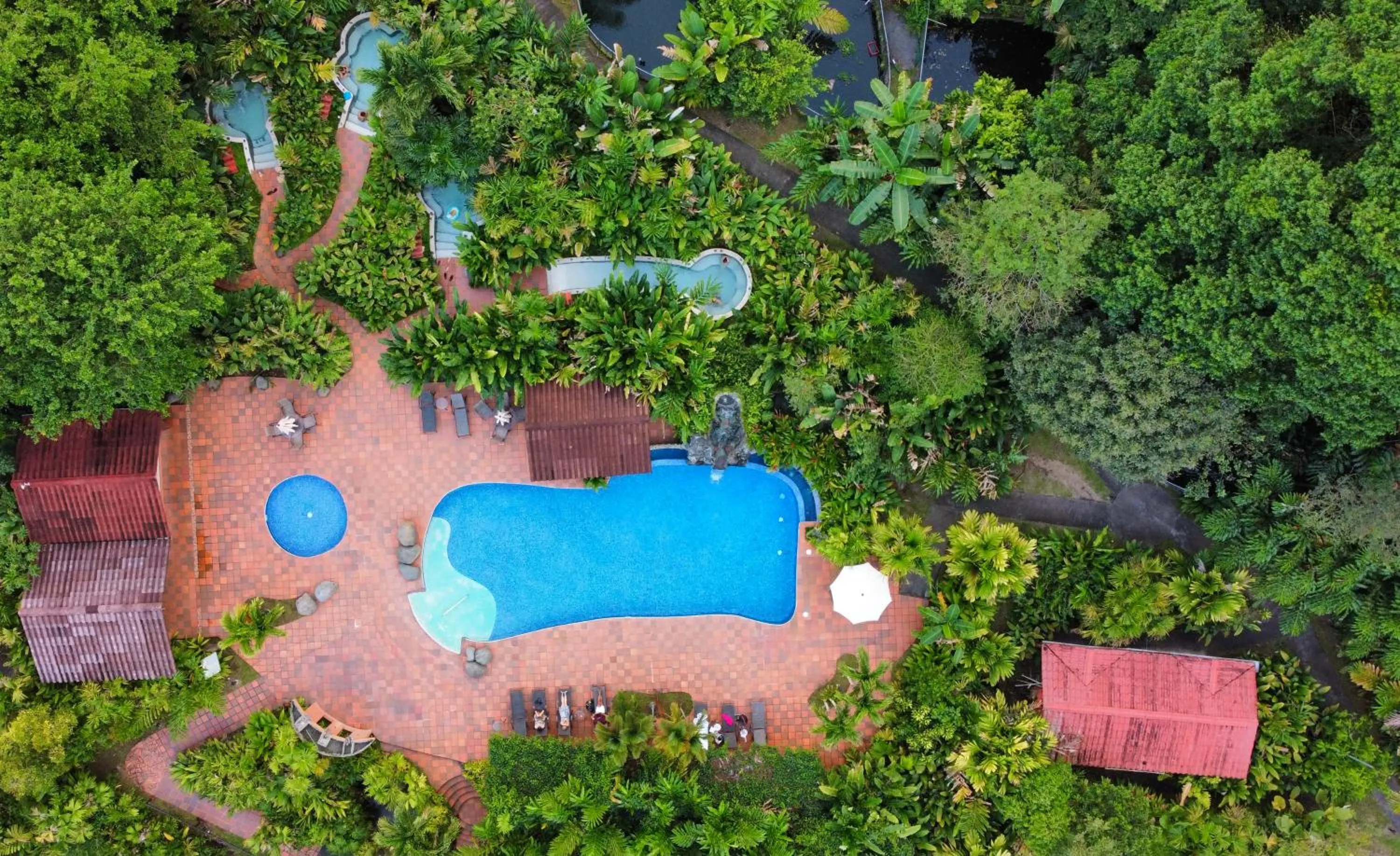 Swimming pool in Casa Luna Hotel & Spa