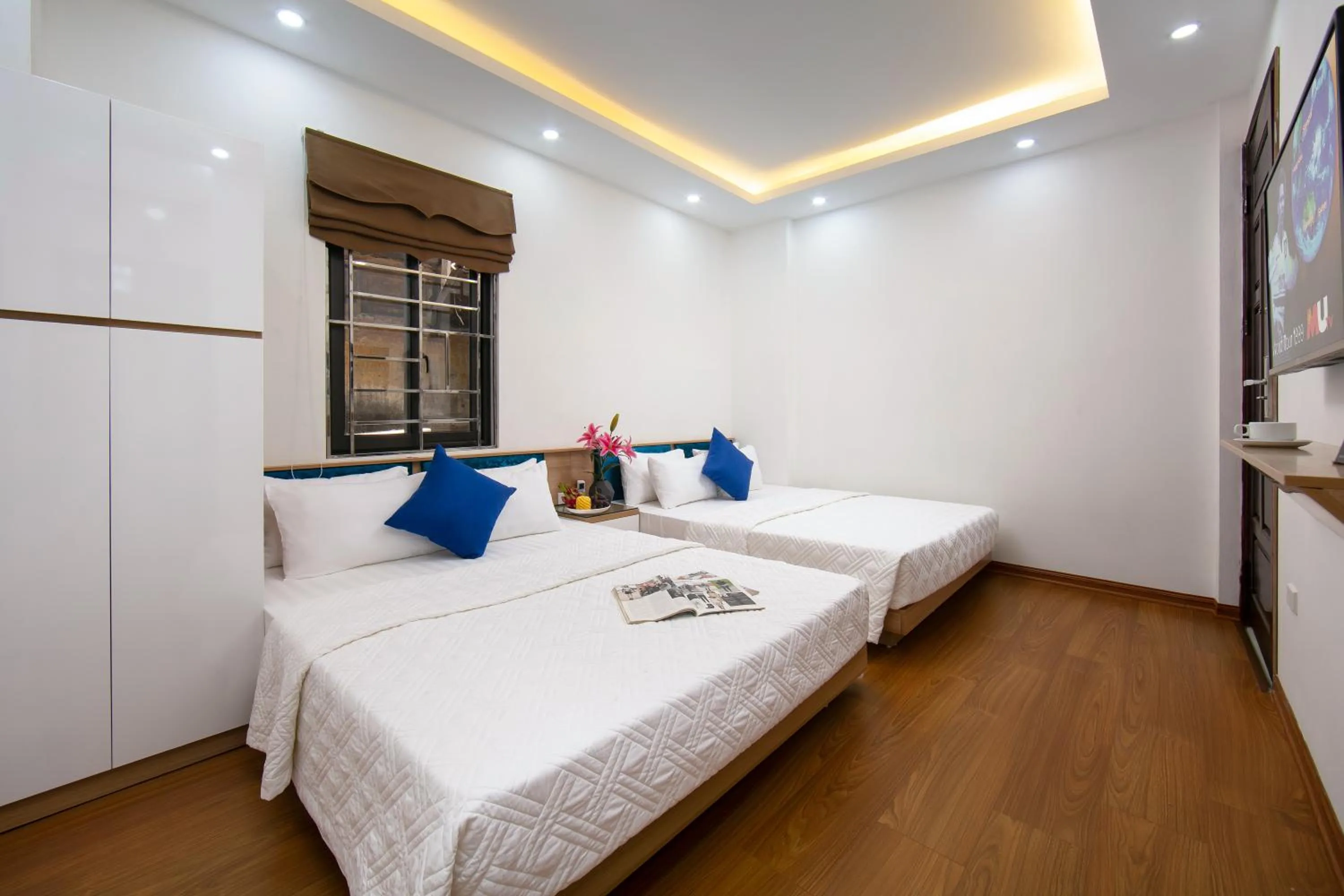 Bedroom, Bed in Hanoi Golden Hotel