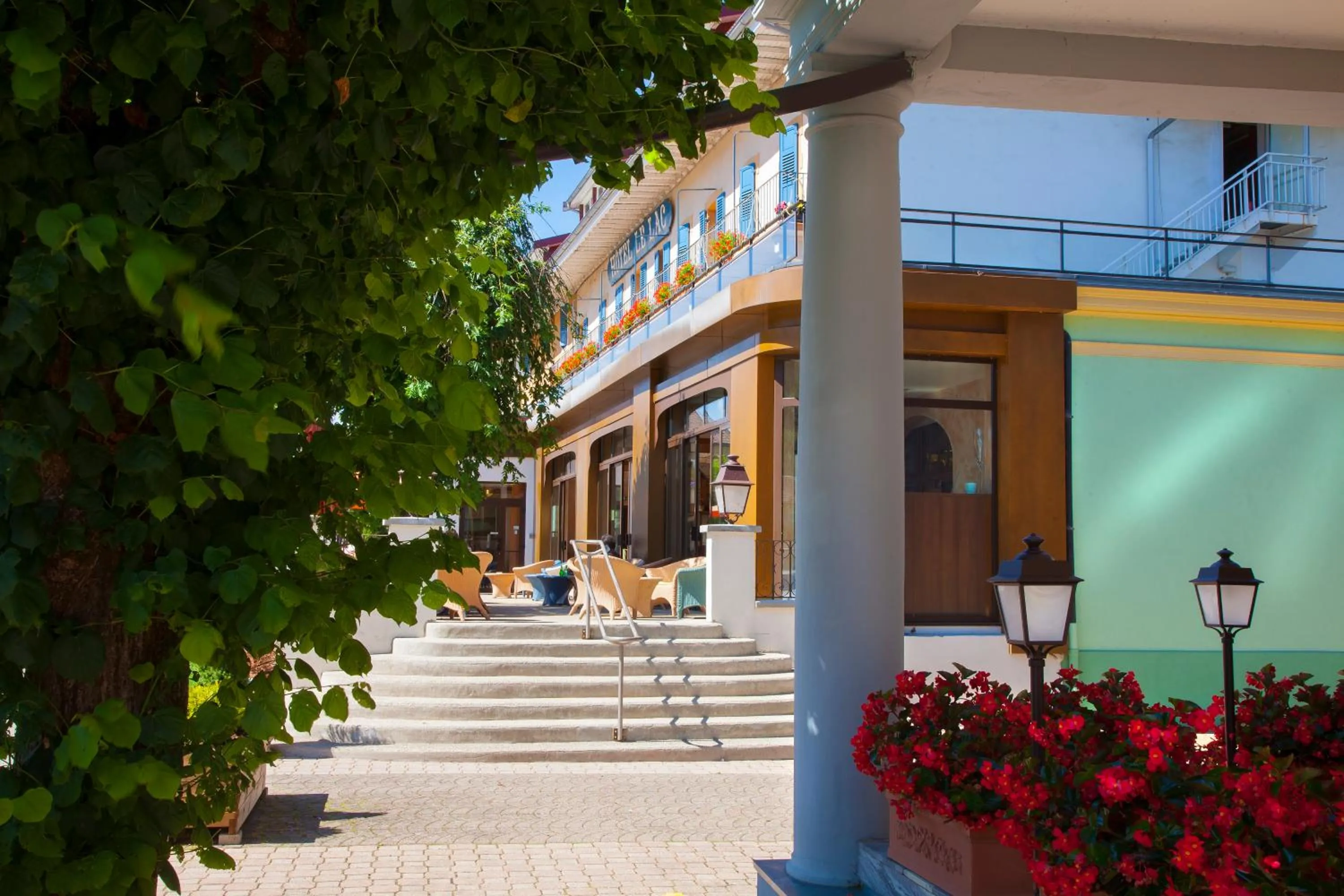 Property building in Hôtel Beau Site