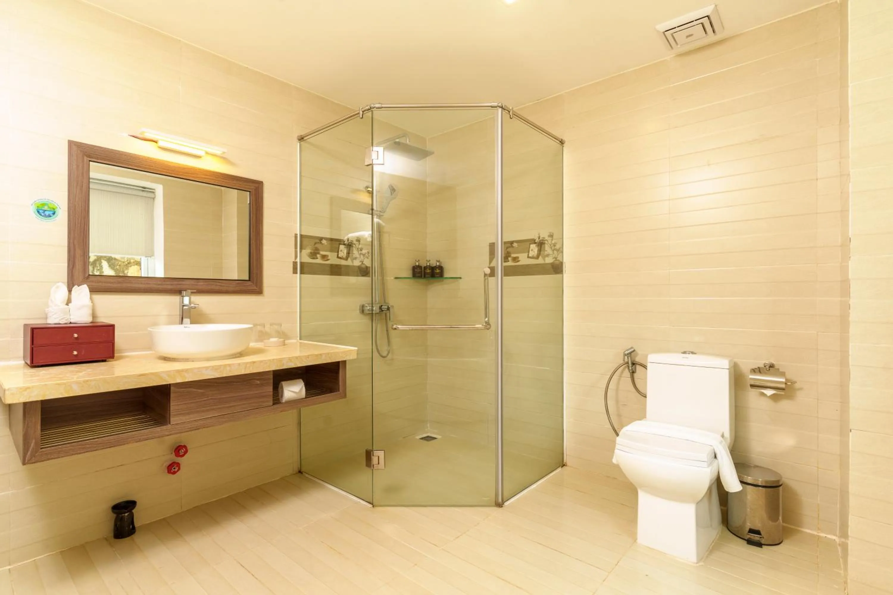 Premier Twin Room with Lake View in Dalat Wonder Resort