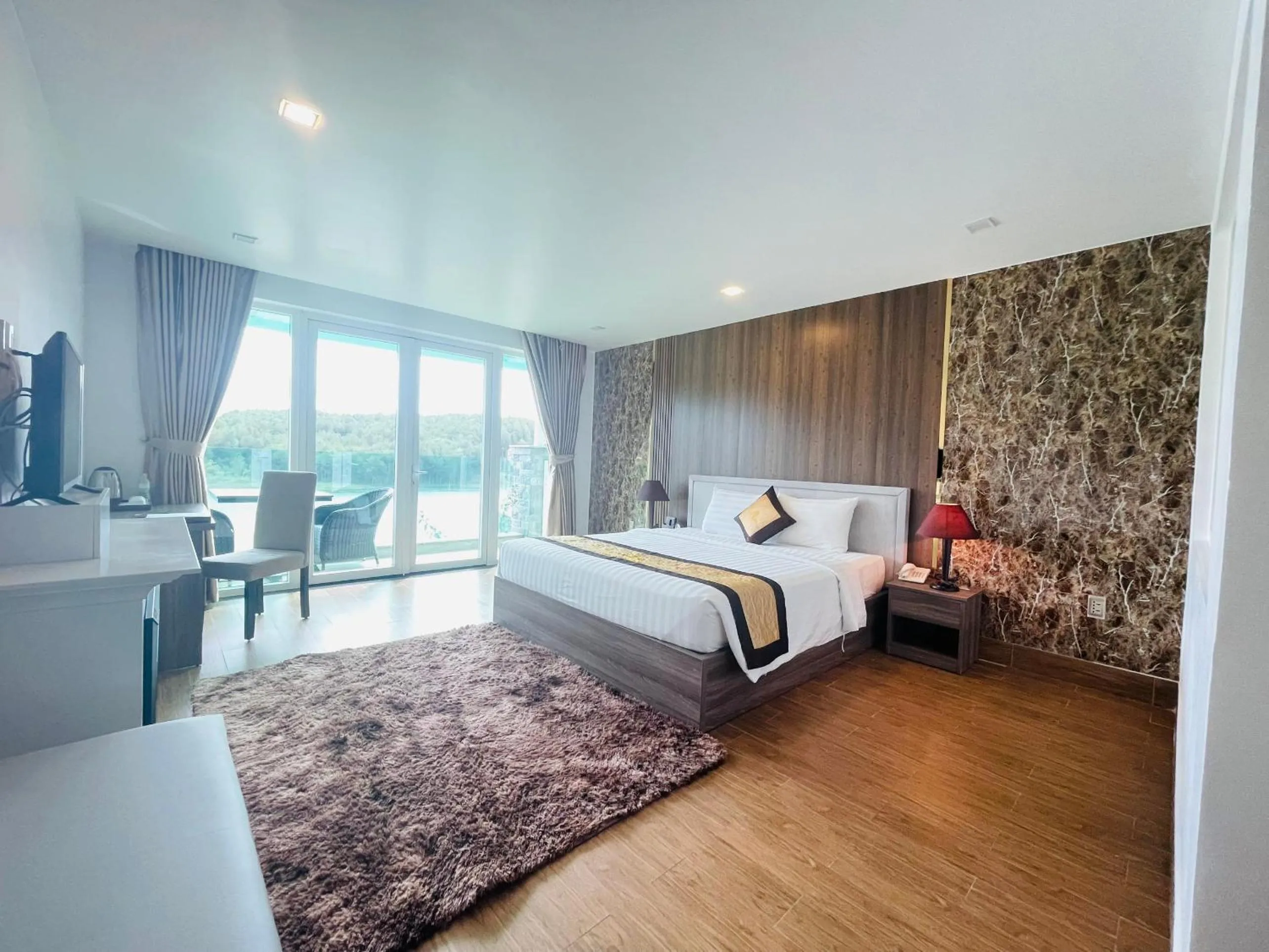 Bedroom, Bed in Dalat Wonder Resort