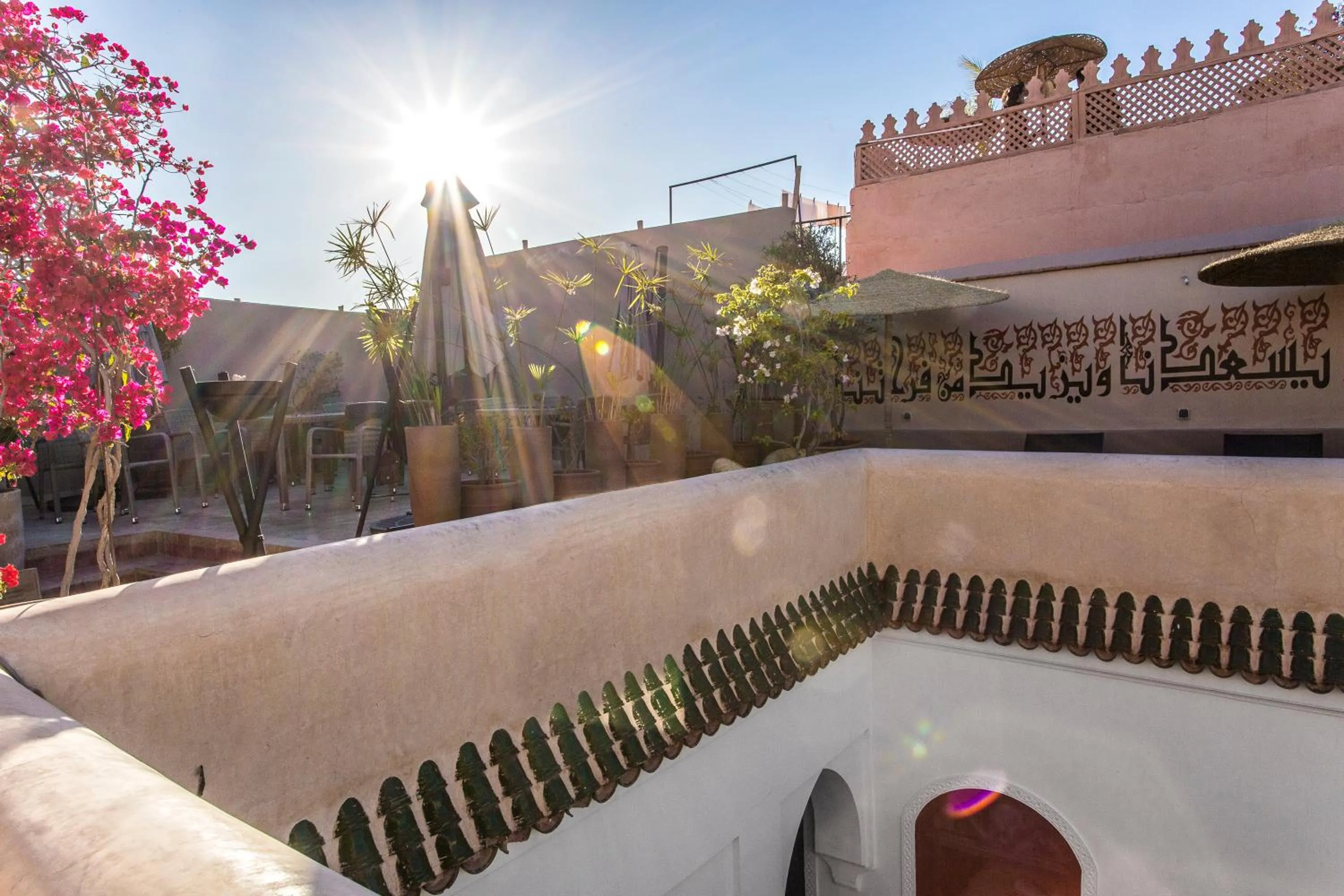 Balcony/Terrace in Riad Mirage