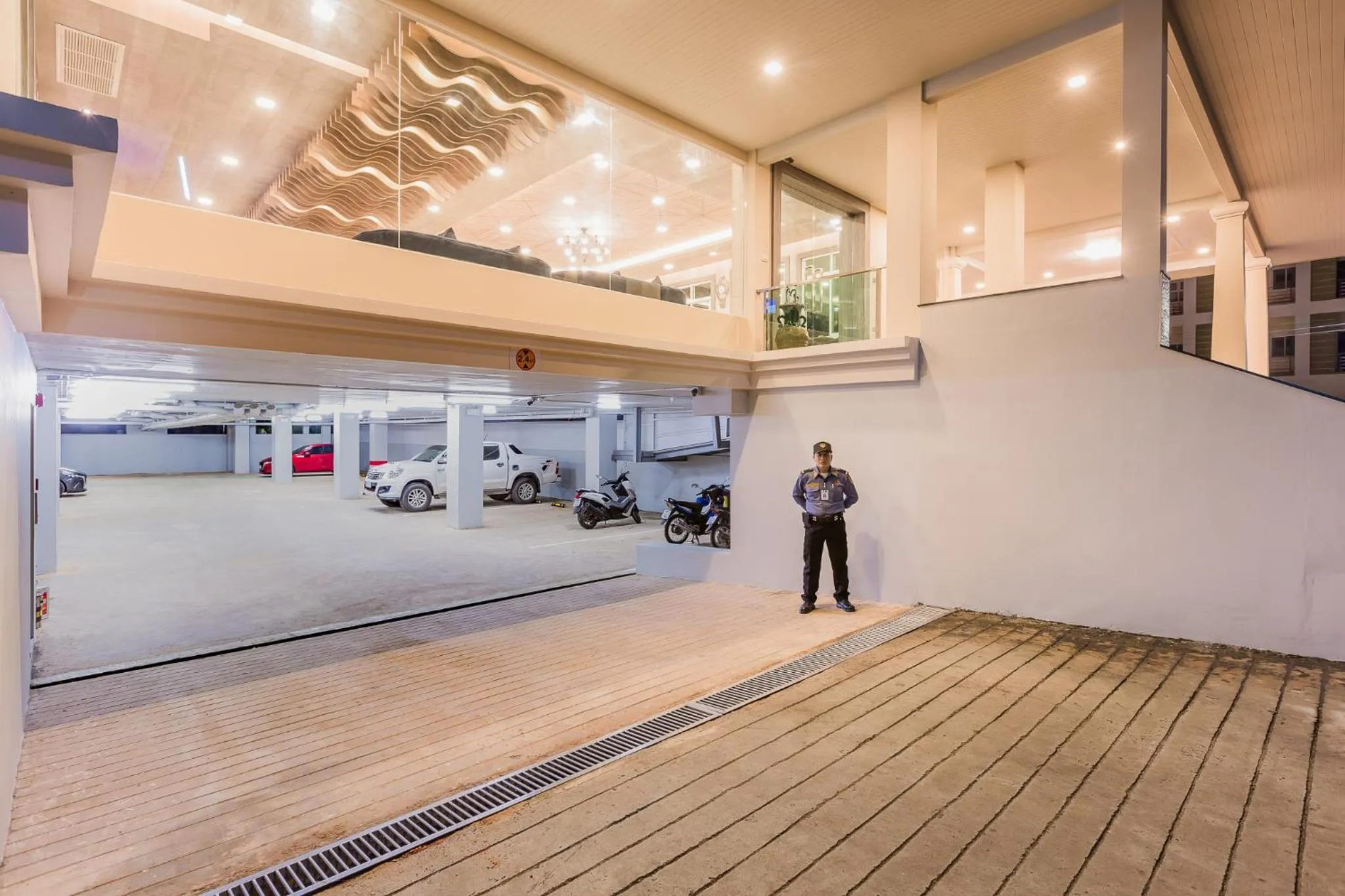 Property building in Evergreen Suite Hotel