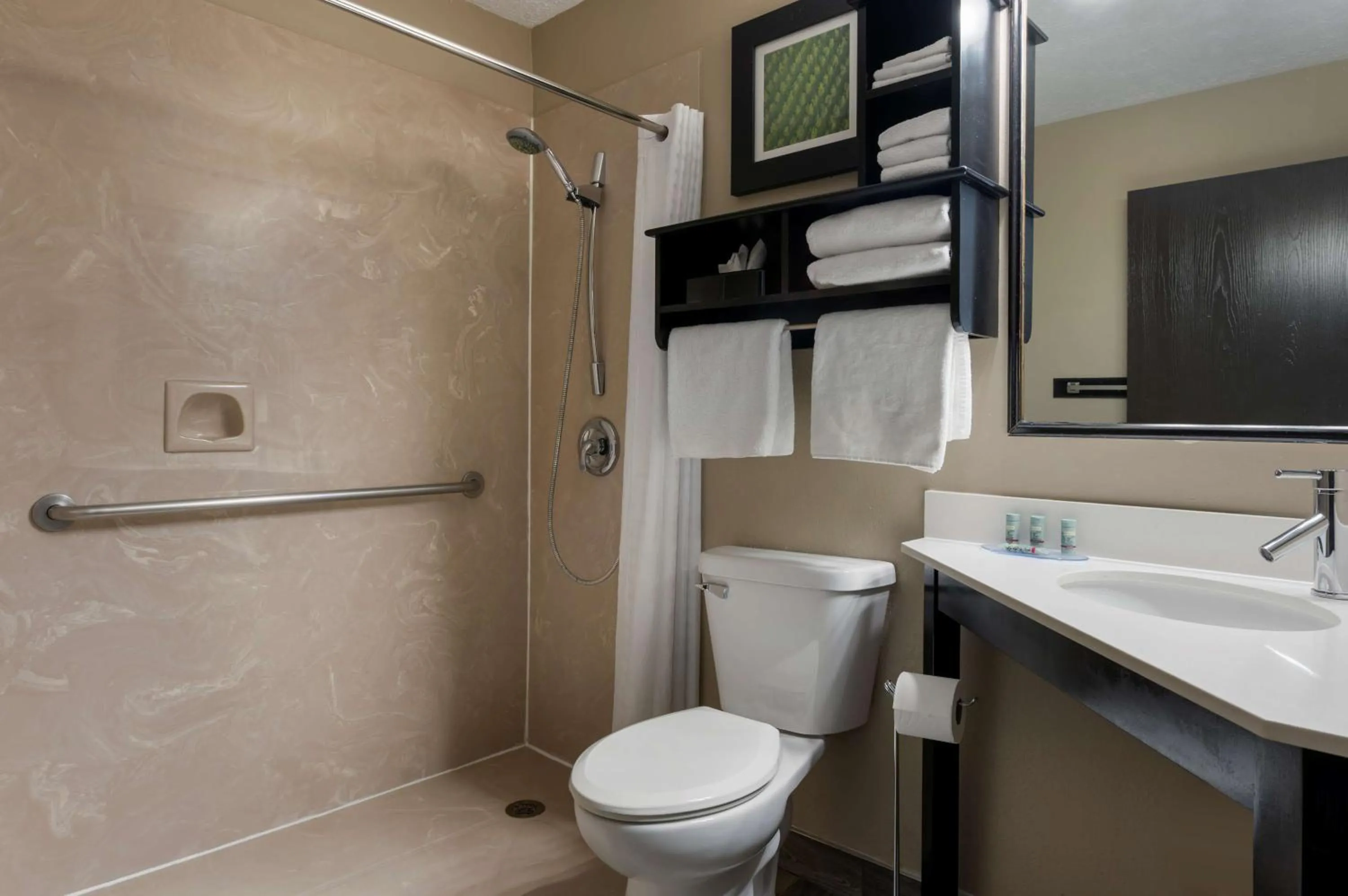 Bathroom in Best Western Edinburgh/Columbus