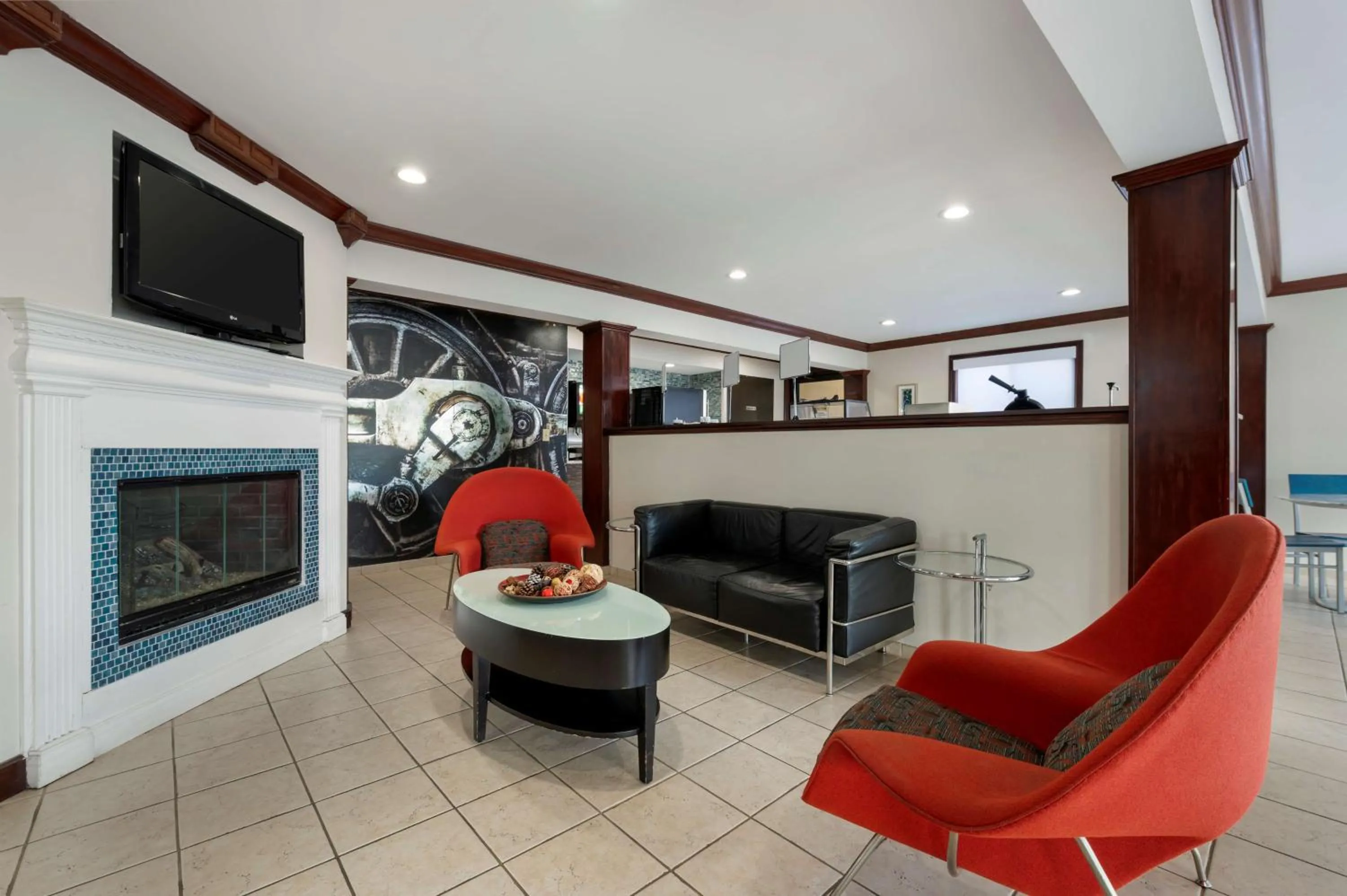 Lobby or reception in Best Western Edinburgh/Columbus