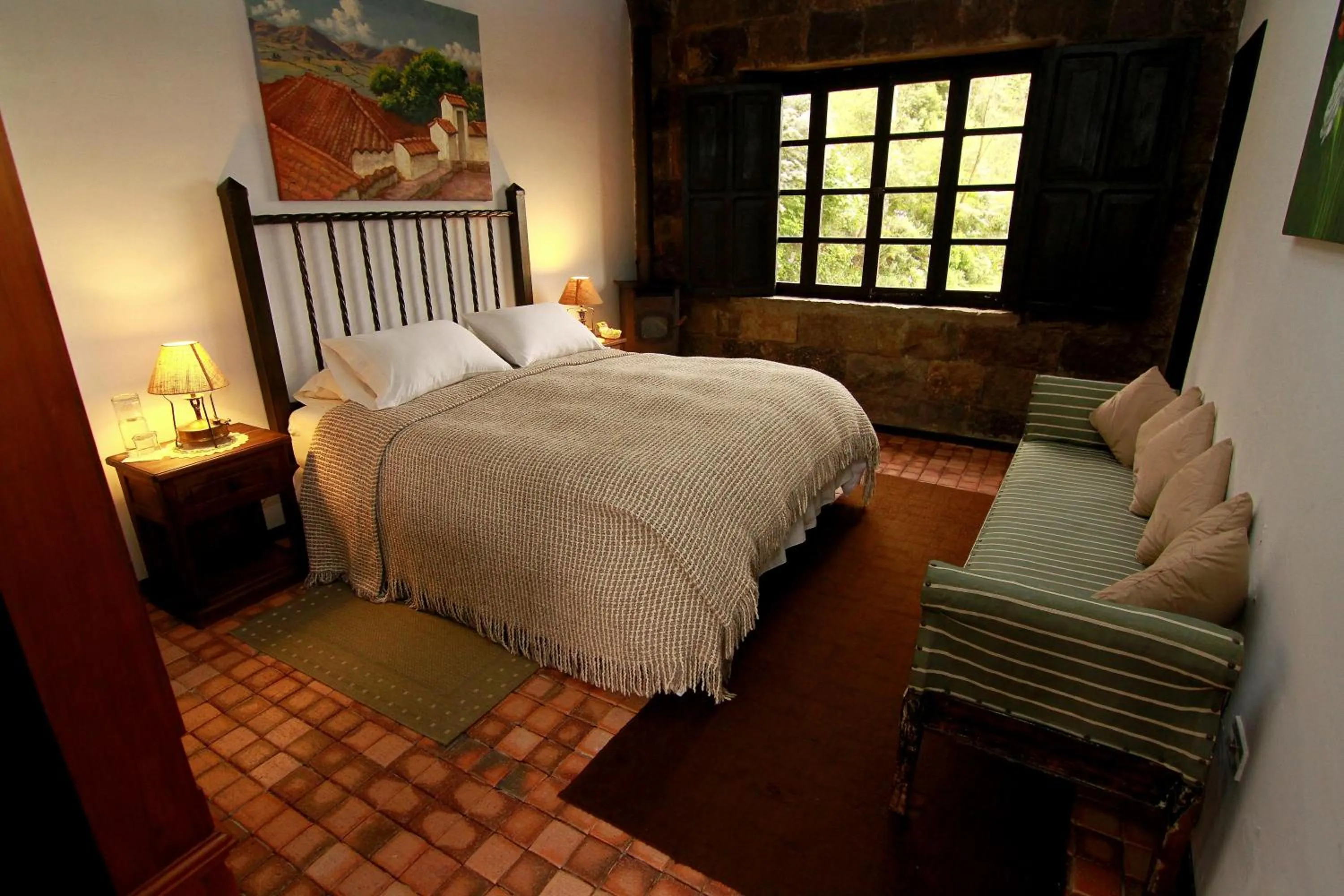 Bed in Hacienda Hato Verde