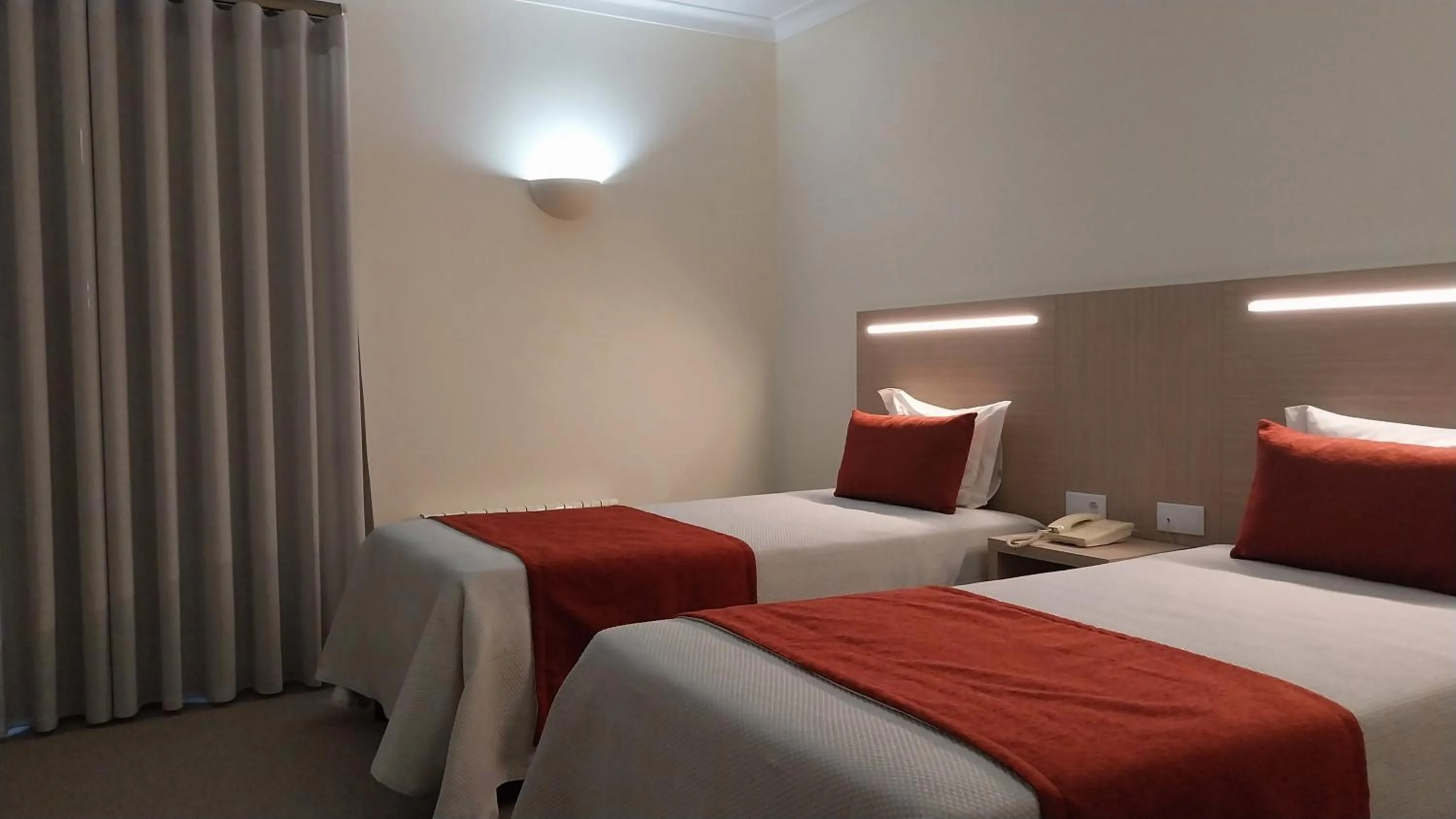 Bed in Hotel Santa Maria