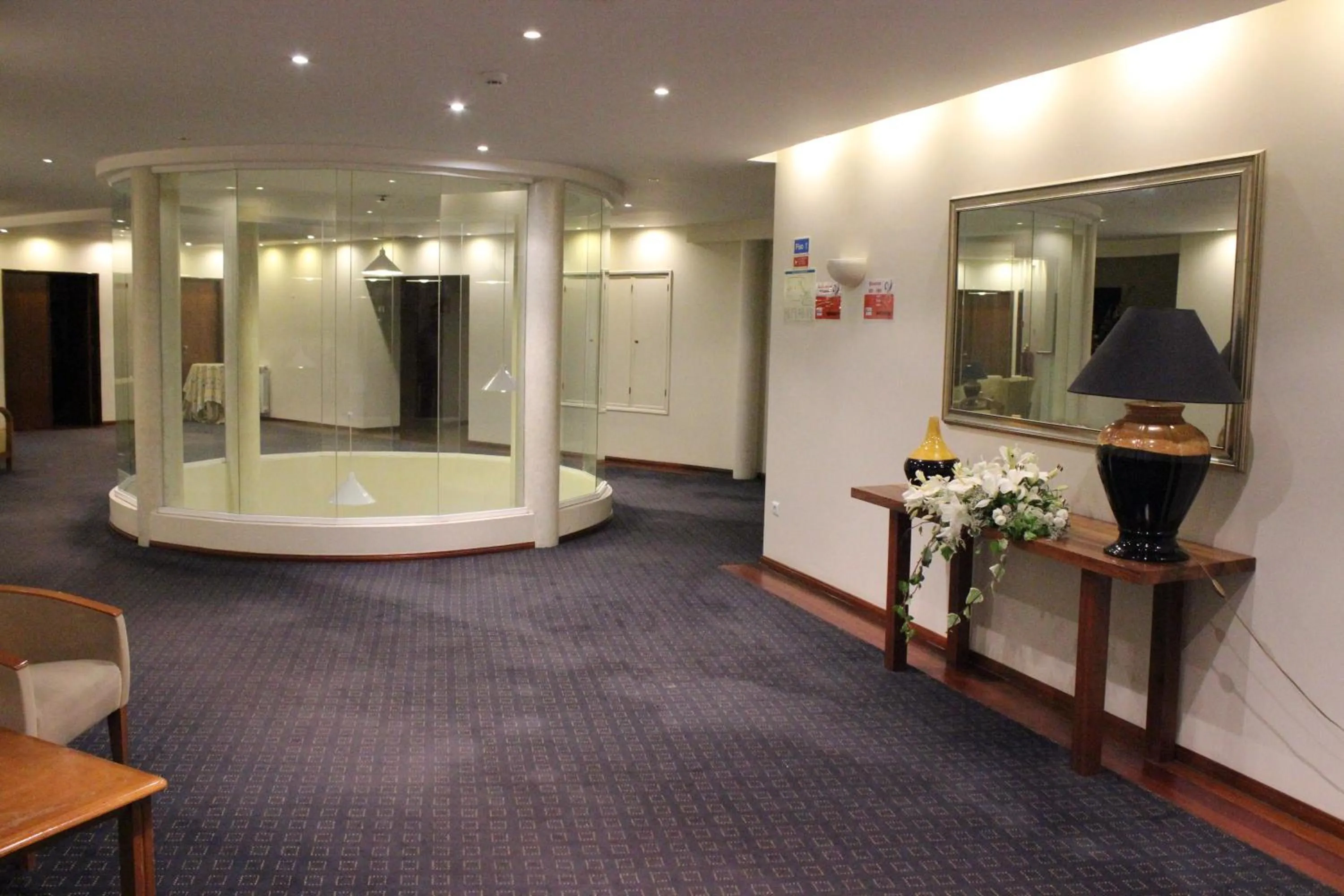 Lobby or reception in Hotel Santa Maria