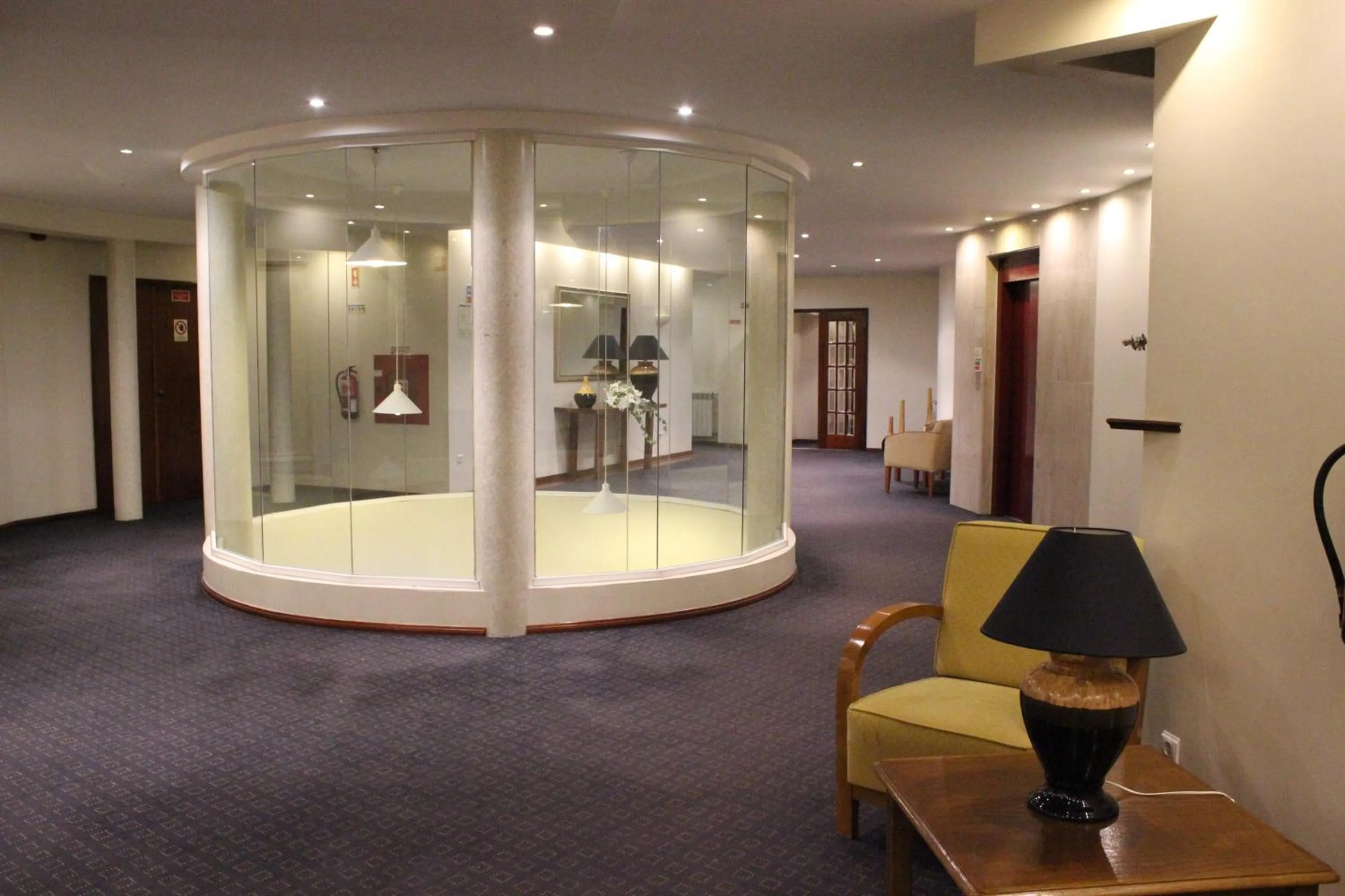 Lobby or reception in Hotel Santa Maria