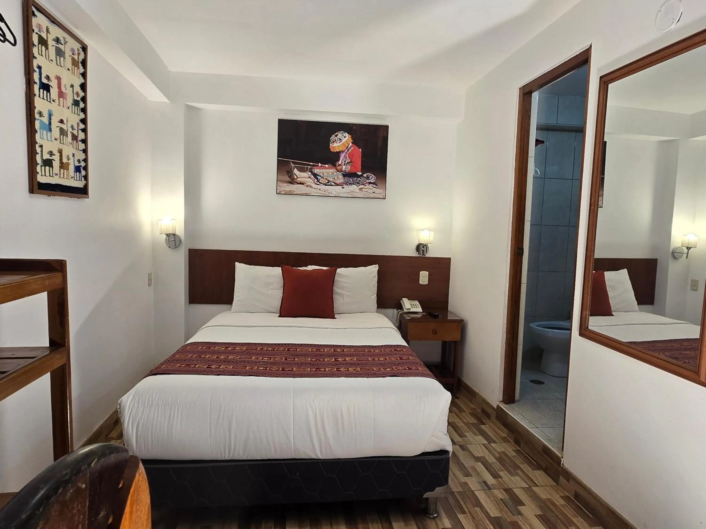 Bed in Viandina Machupicchu