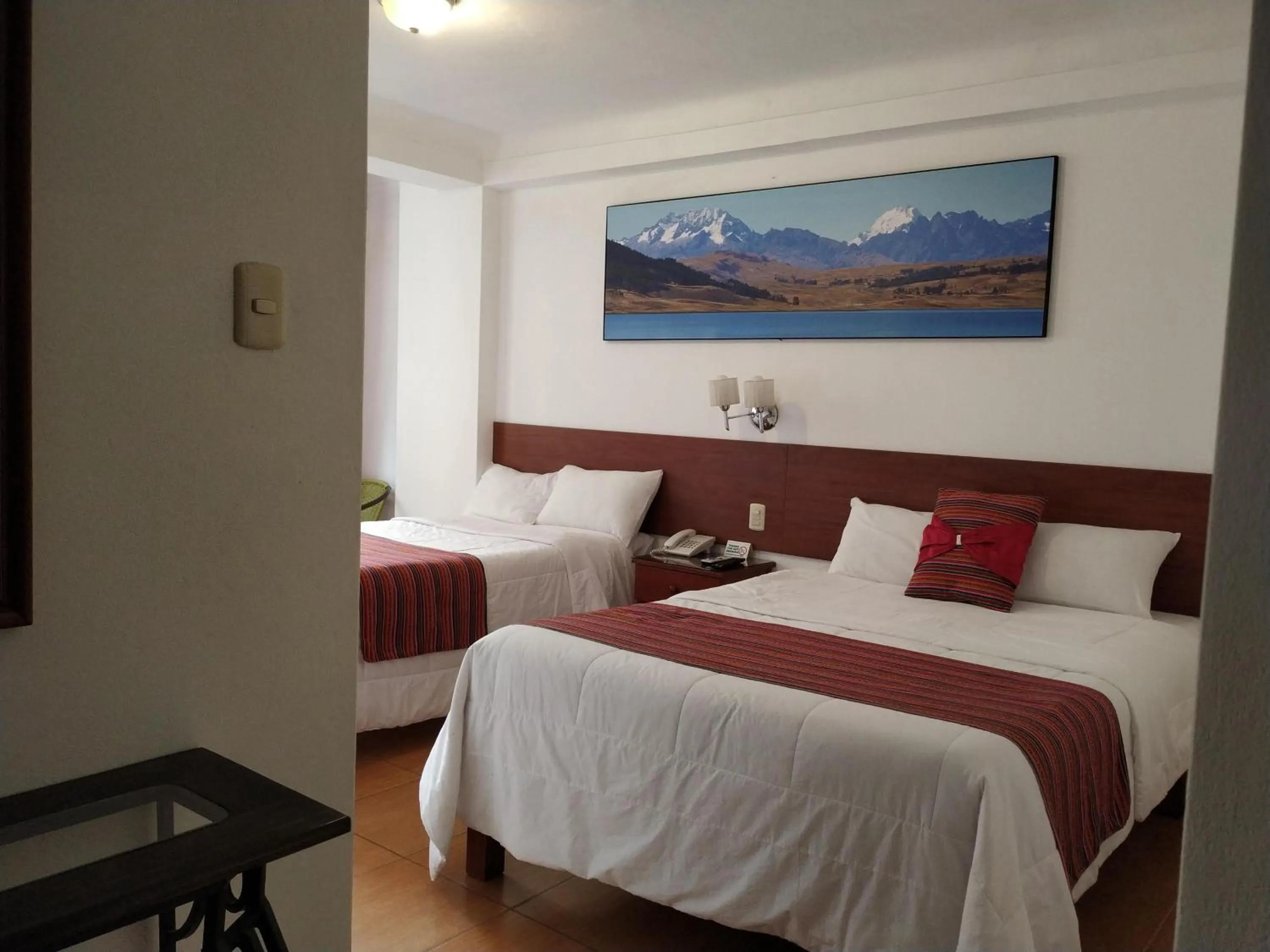 Bed in Viandina Machupicchu