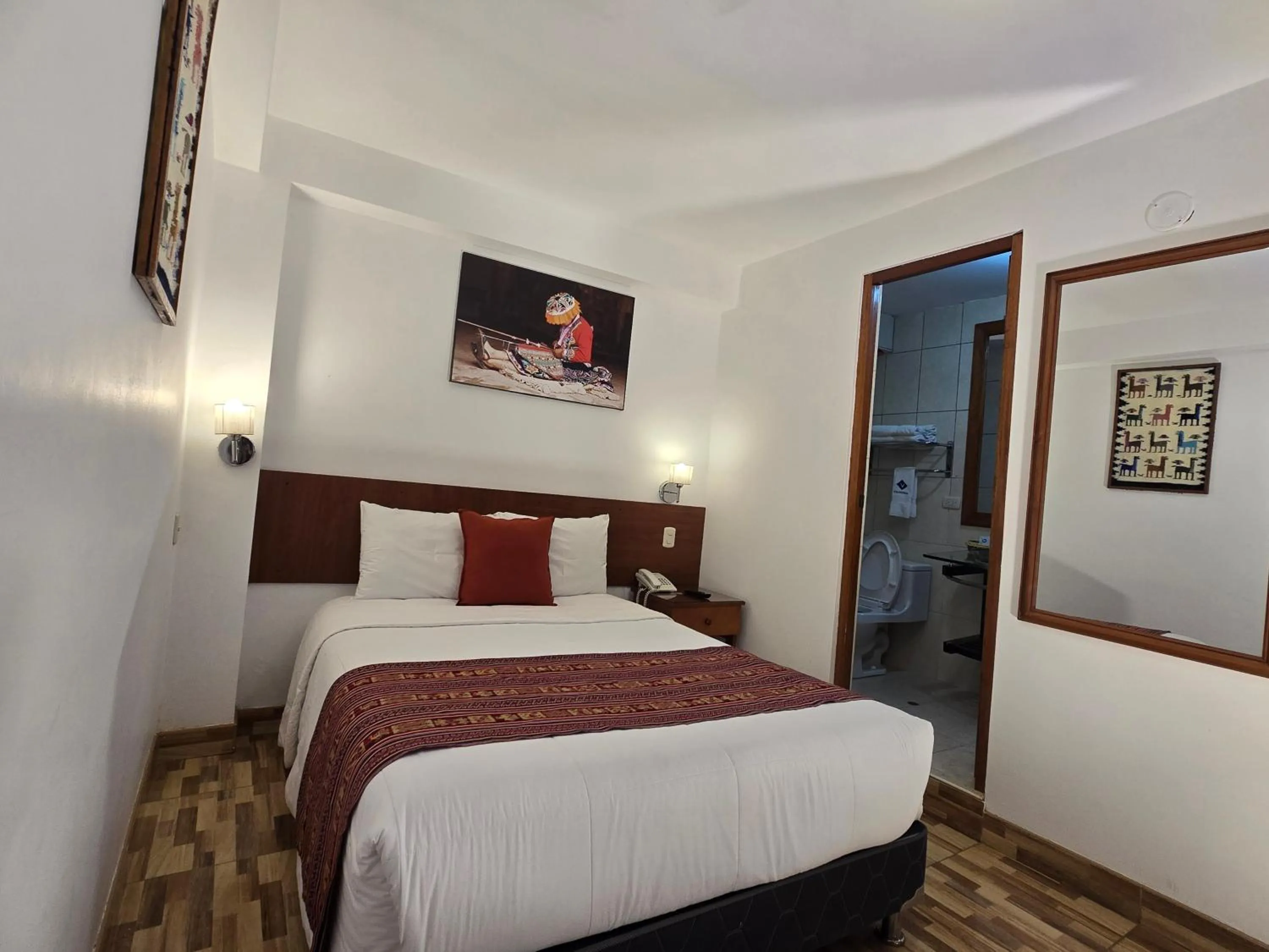 Bed in Viandina Machupicchu