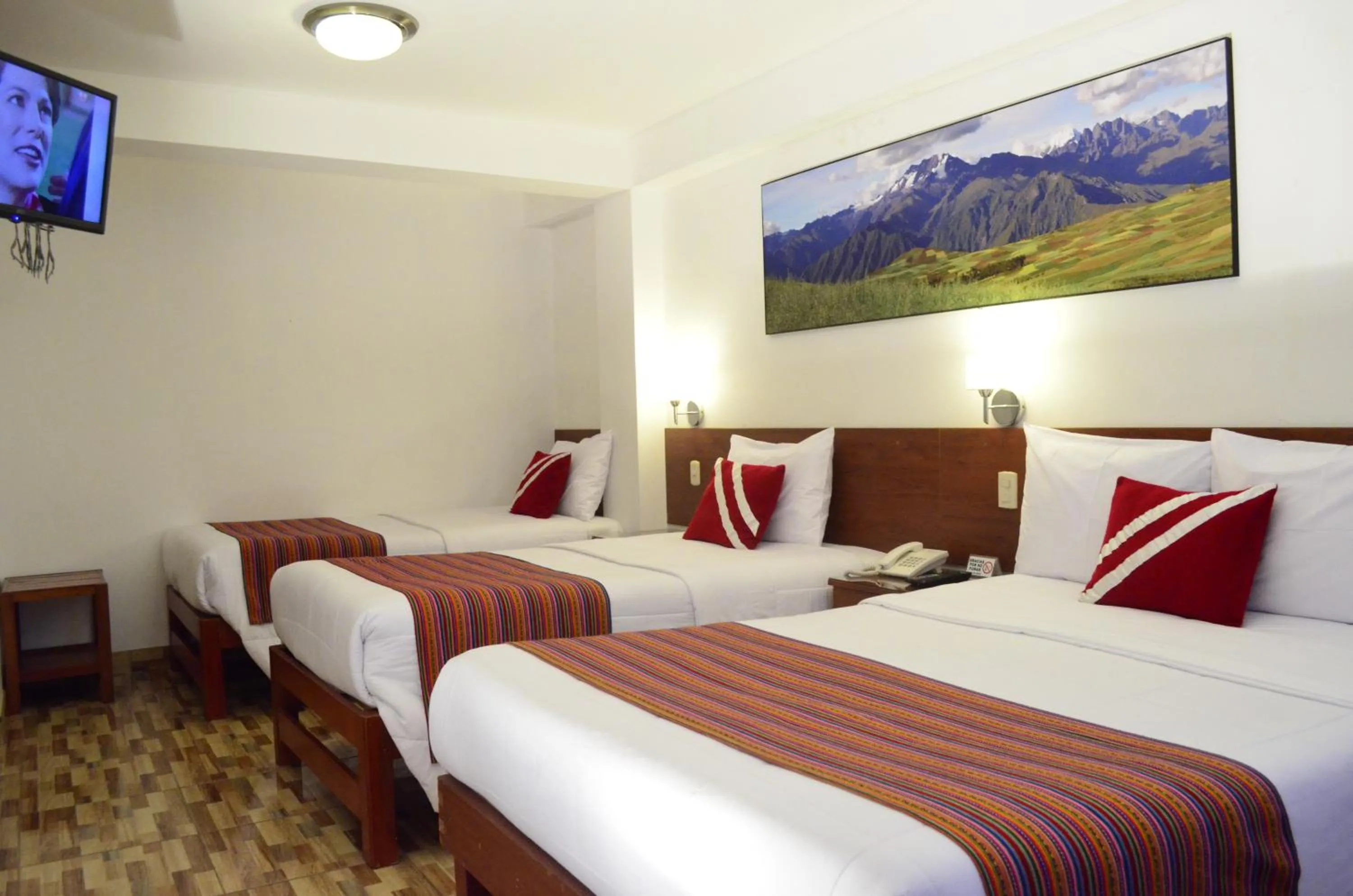 Bed in Viandina Machupicchu