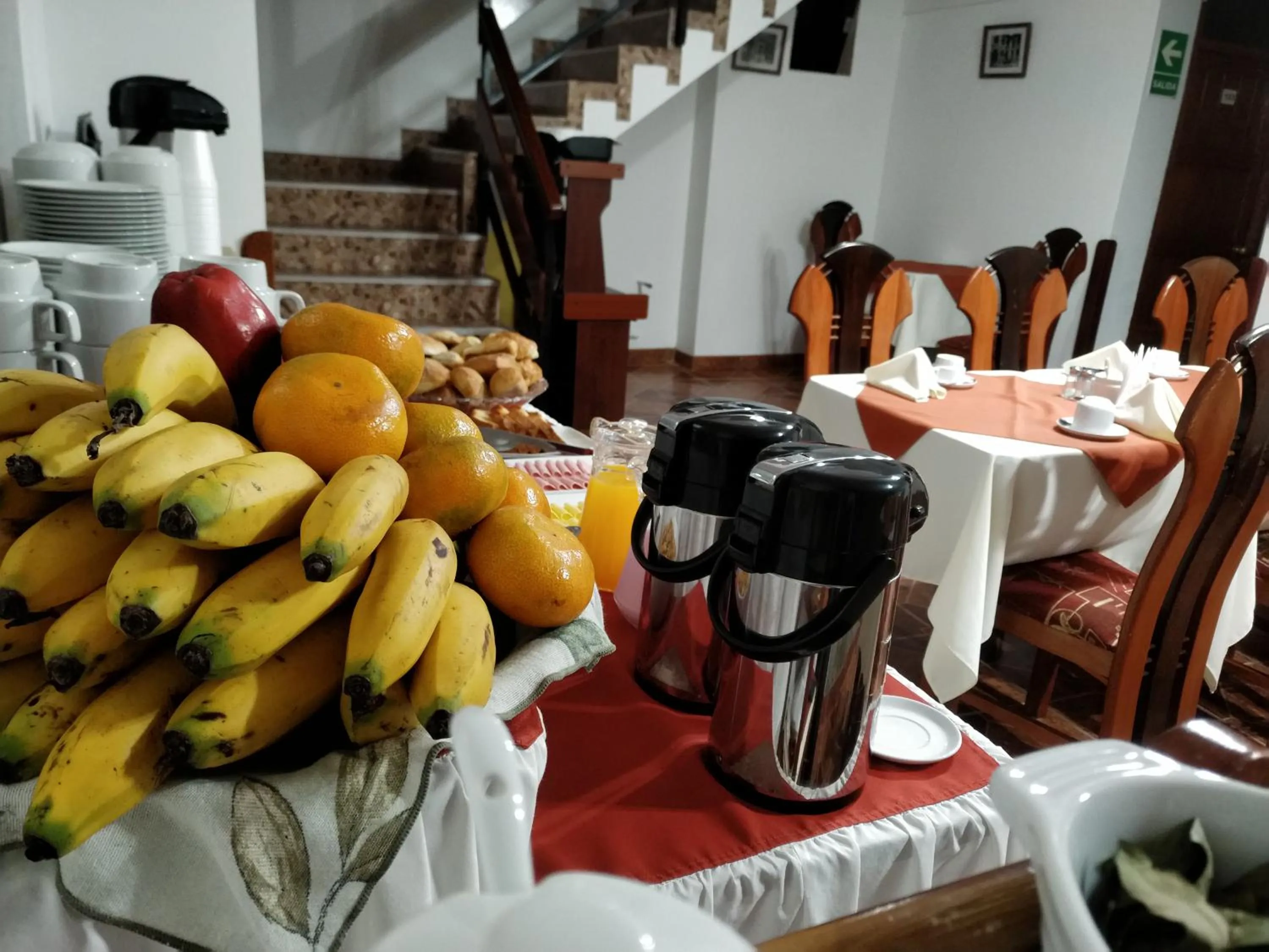 Breakfast in Viandina Machupicchu