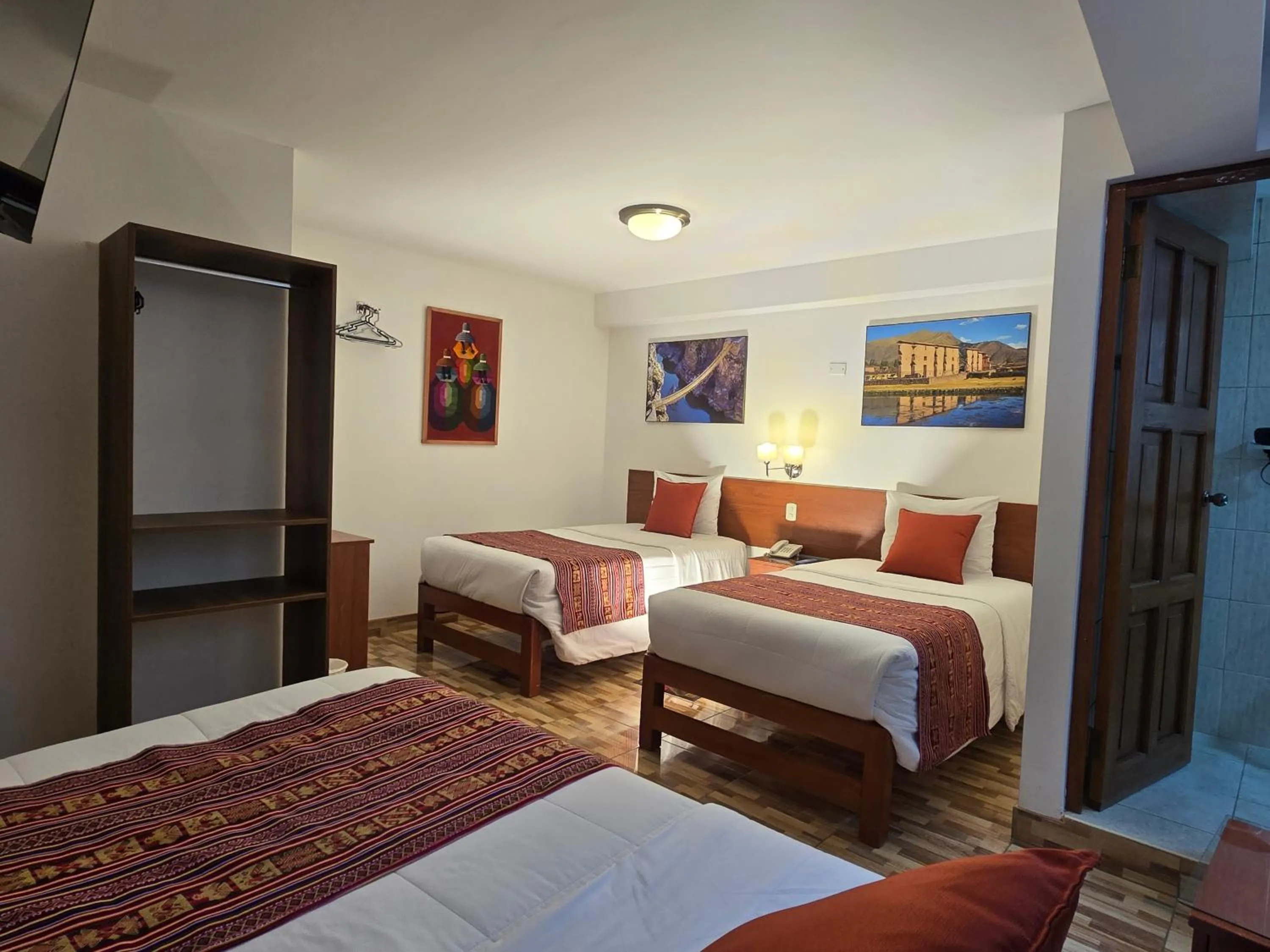 Bed in Viandina Machupicchu