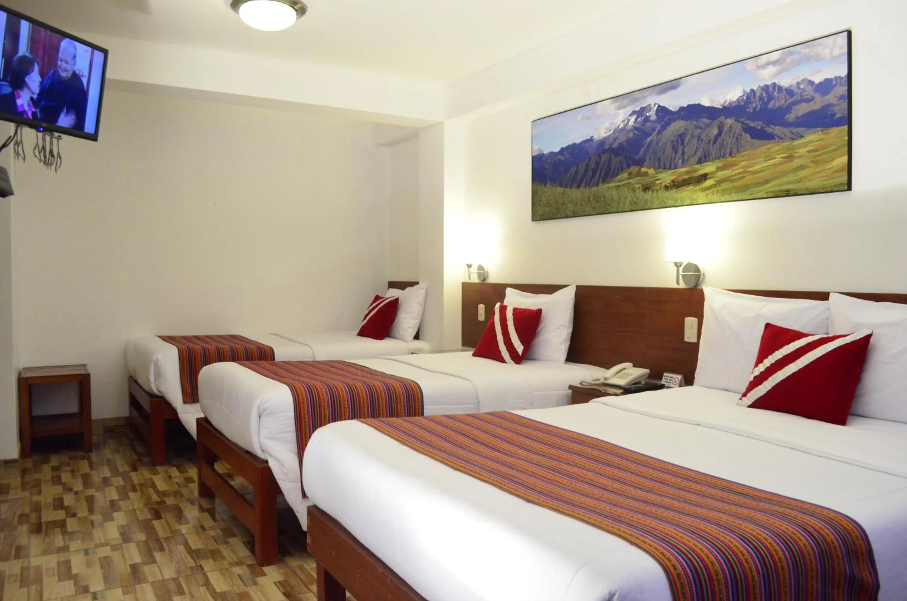 Bed in Viandina Machupicchu