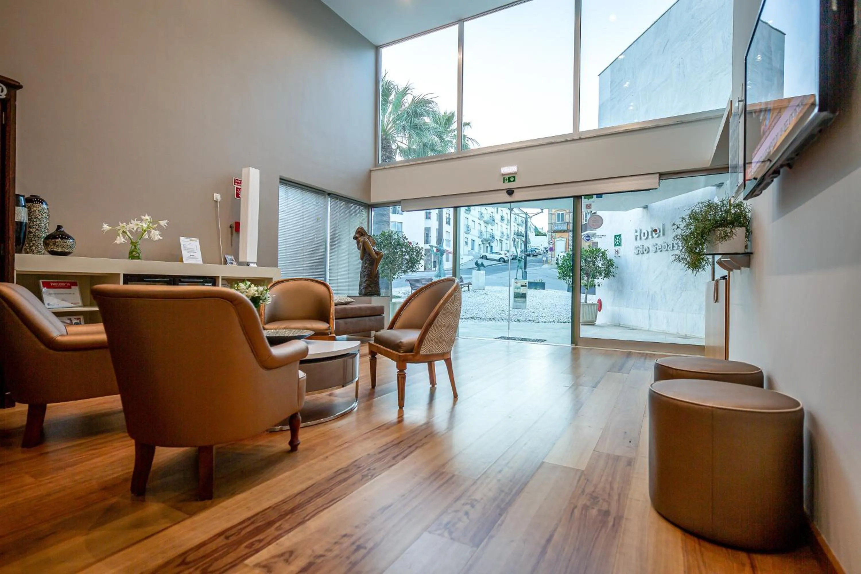 Lobby or reception in Hotel Sao Sebastiao de Boliqueime