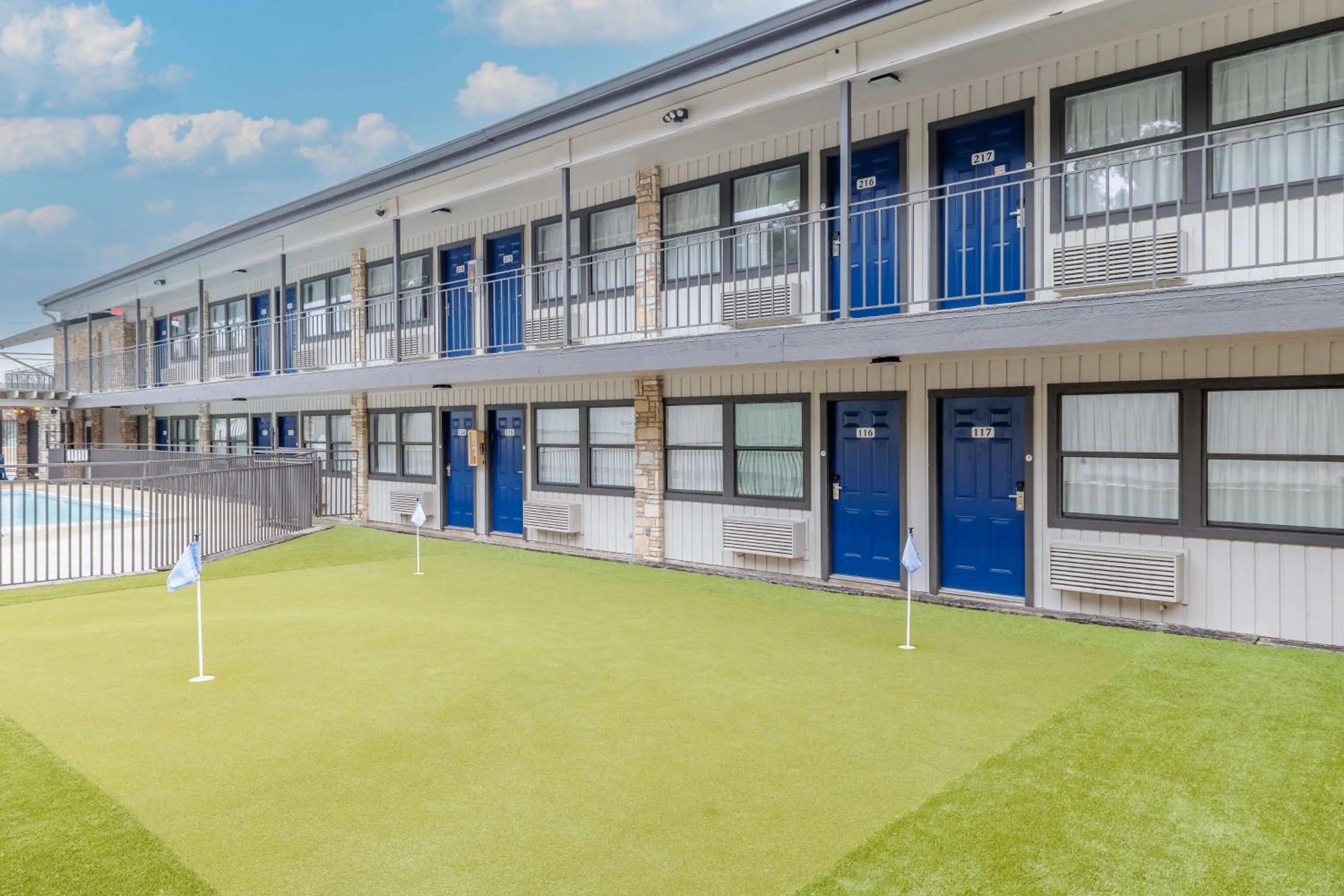 Golfcourse in Motel 6 Boerne TX