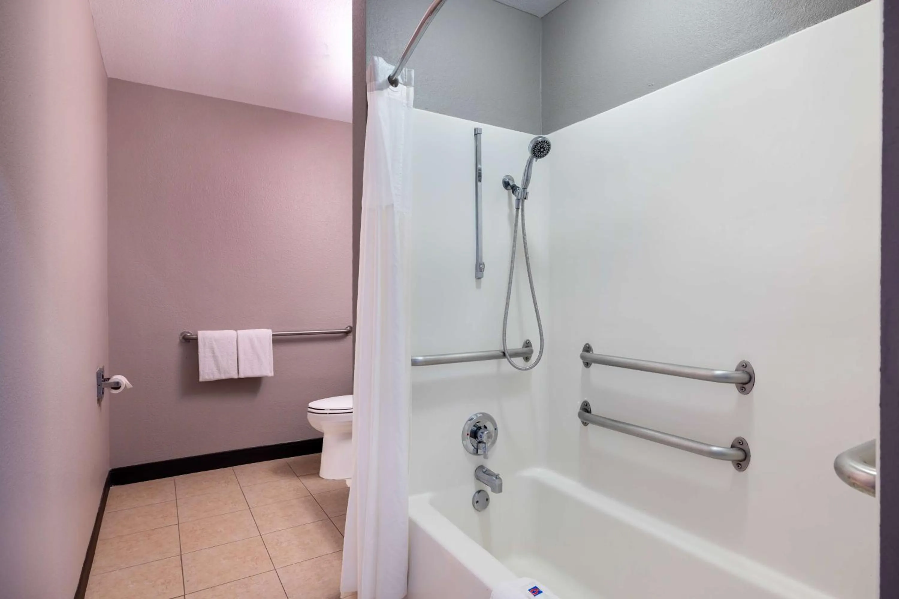 Bathroom in Motel 6-McAllen, TX - East