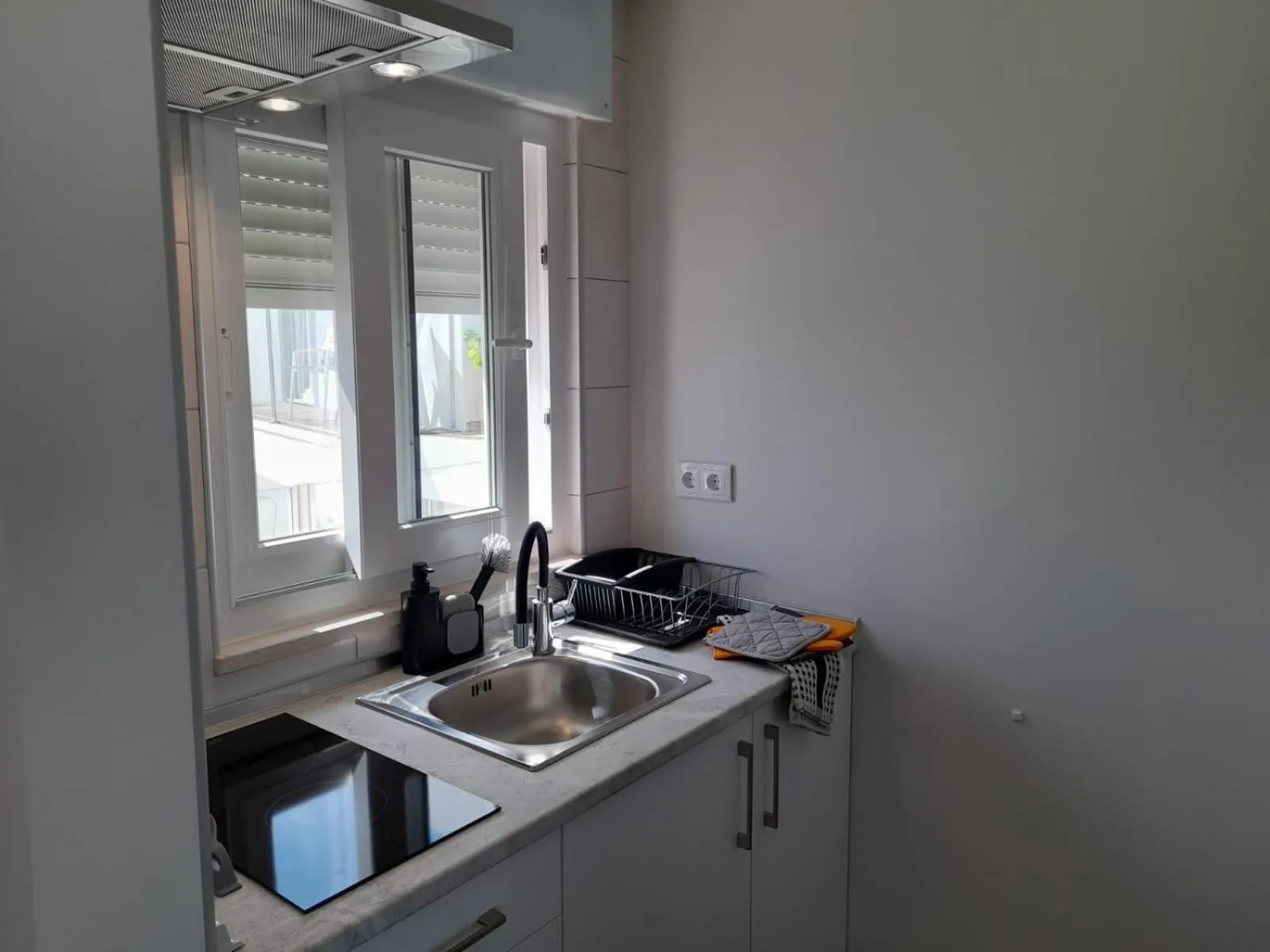 Kitchen or kitchenette in Casa Paula Apartments
