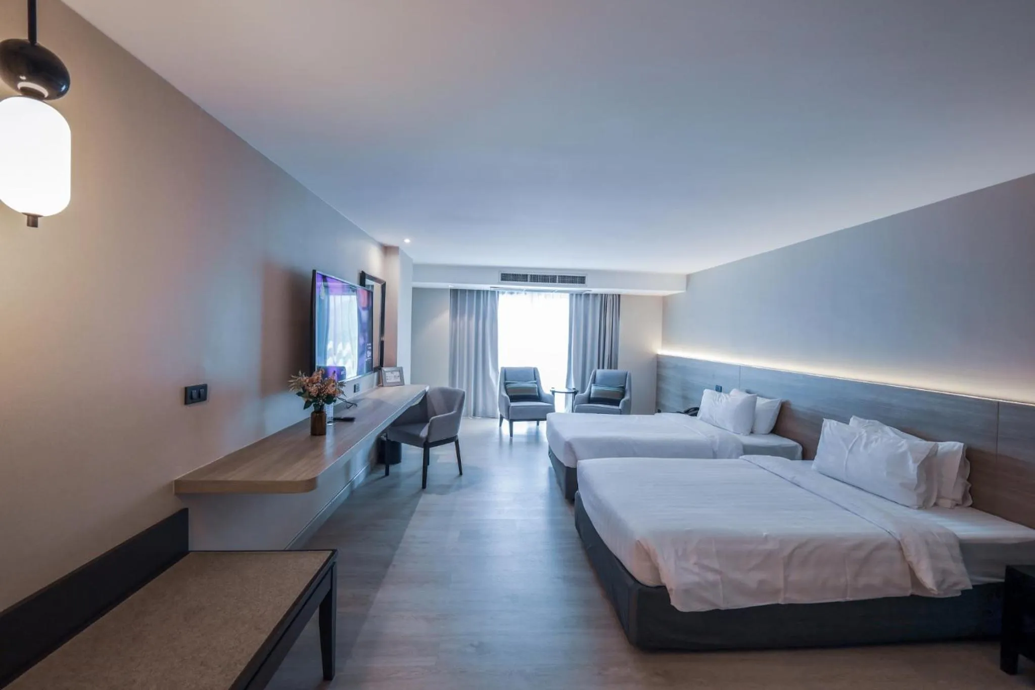 Bed in Alpine Golf Resort Chiang Mai