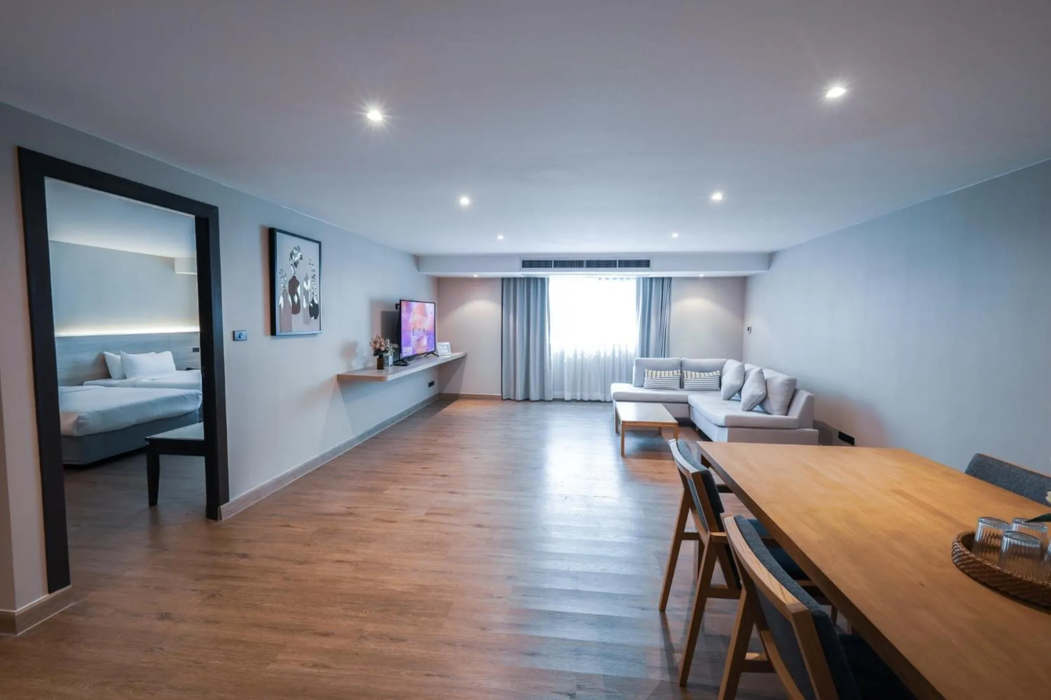 Bed in Alpine Golf Resort Chiang Mai