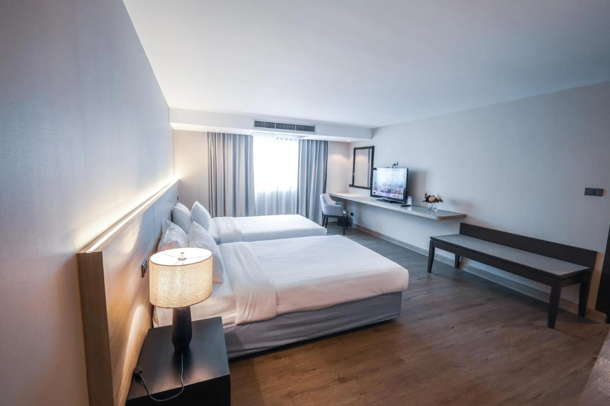 Bed in Alpine Golf Resort Chiang Mai