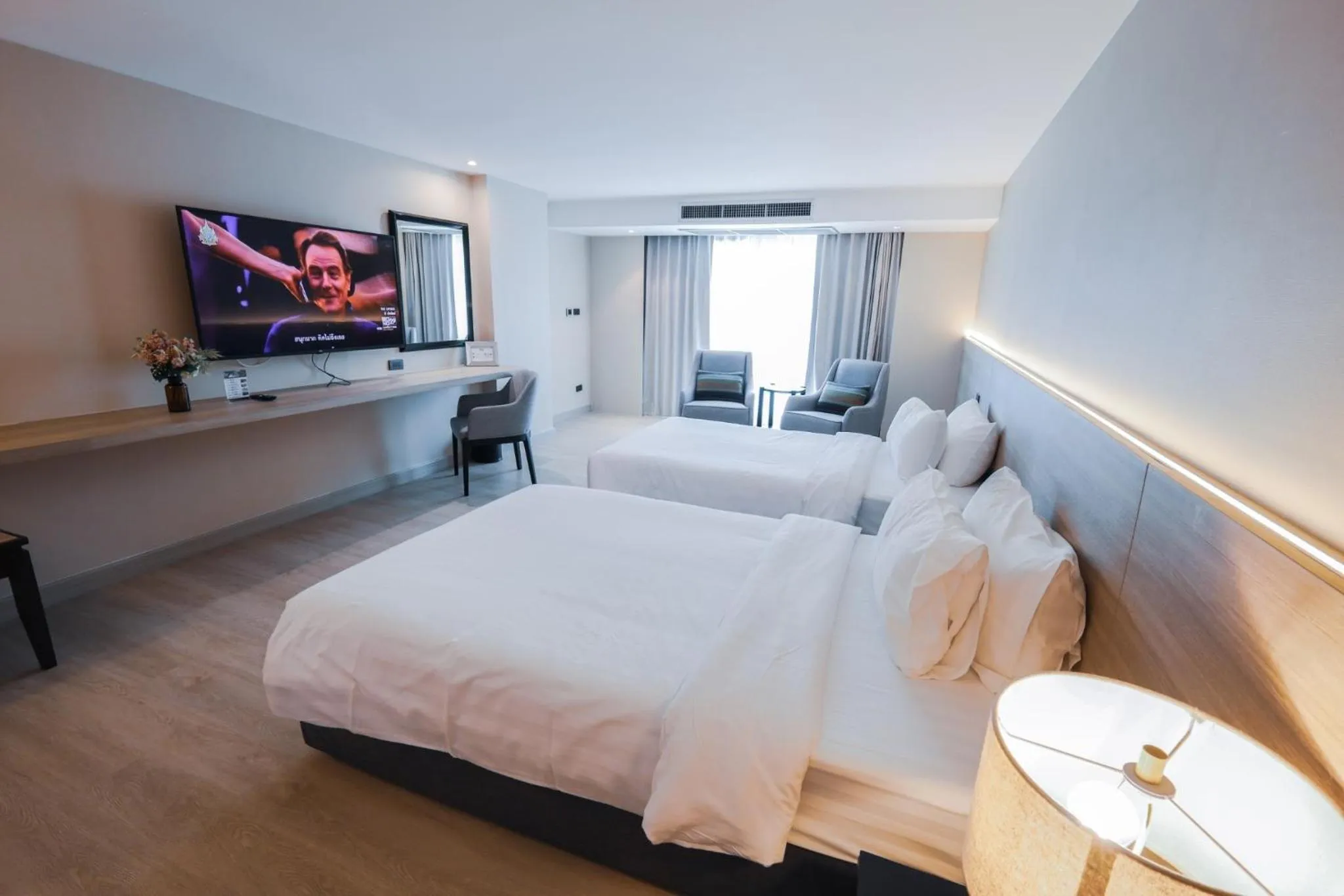 Bed in Alpine Golf Resort Chiang Mai