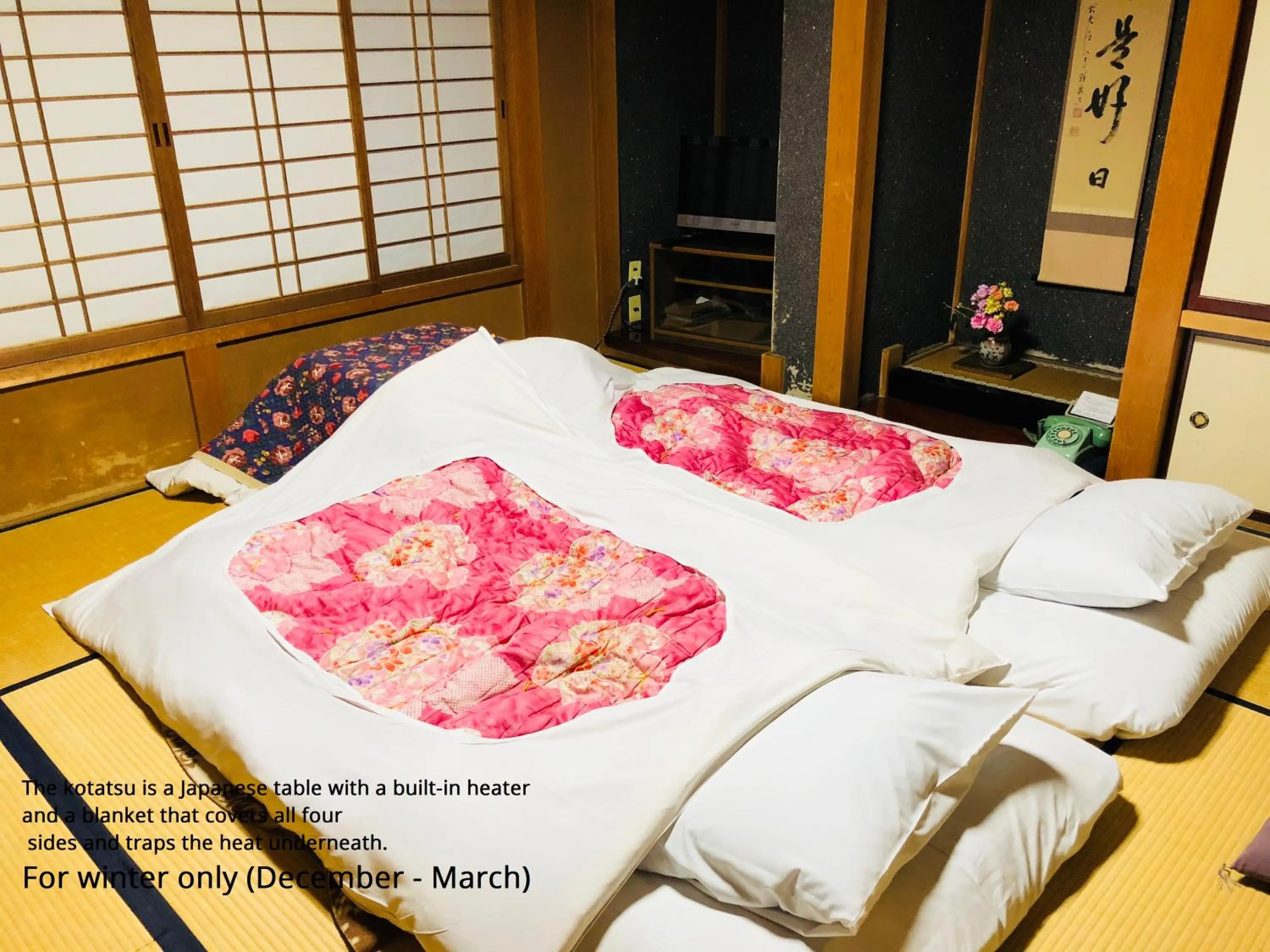 Photo of the whole room, Bed in Ryokan Kaminaka