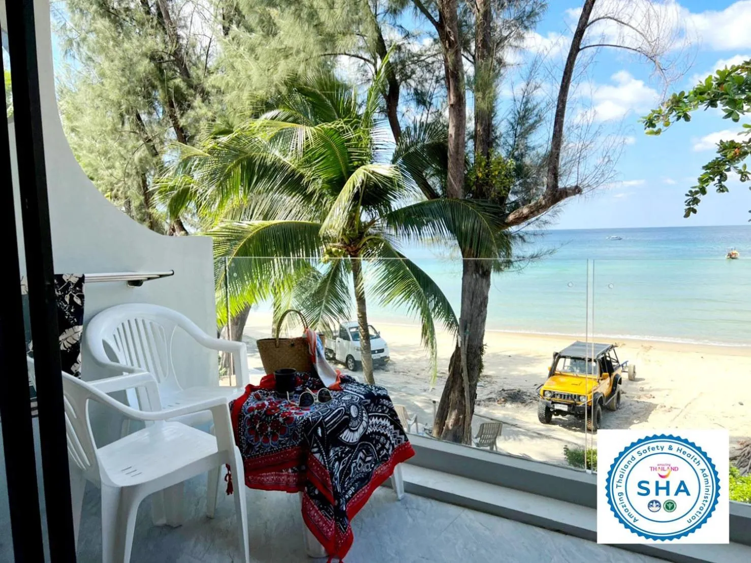 Day in Thai Kamala Beach Front