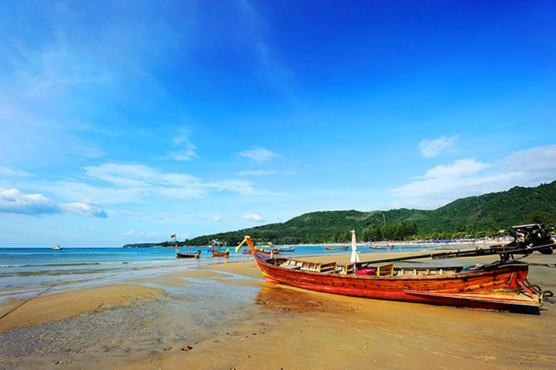 Beach in Thai Kamala Beach Front