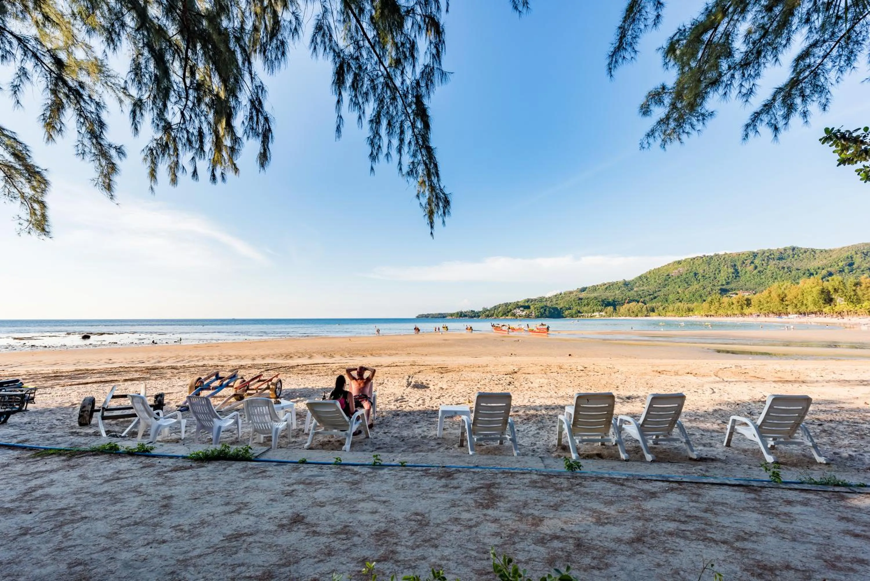 Beach in Thai Kamala Beach Front