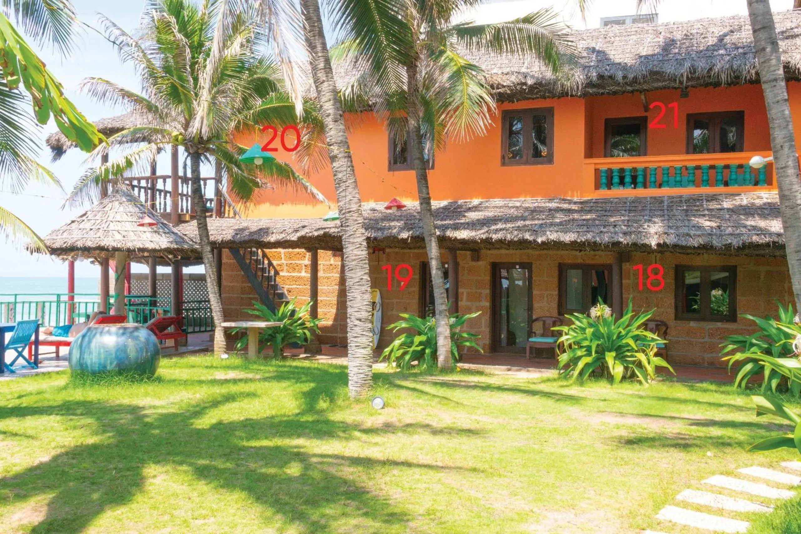 Property building in Full Moon Beach Resort