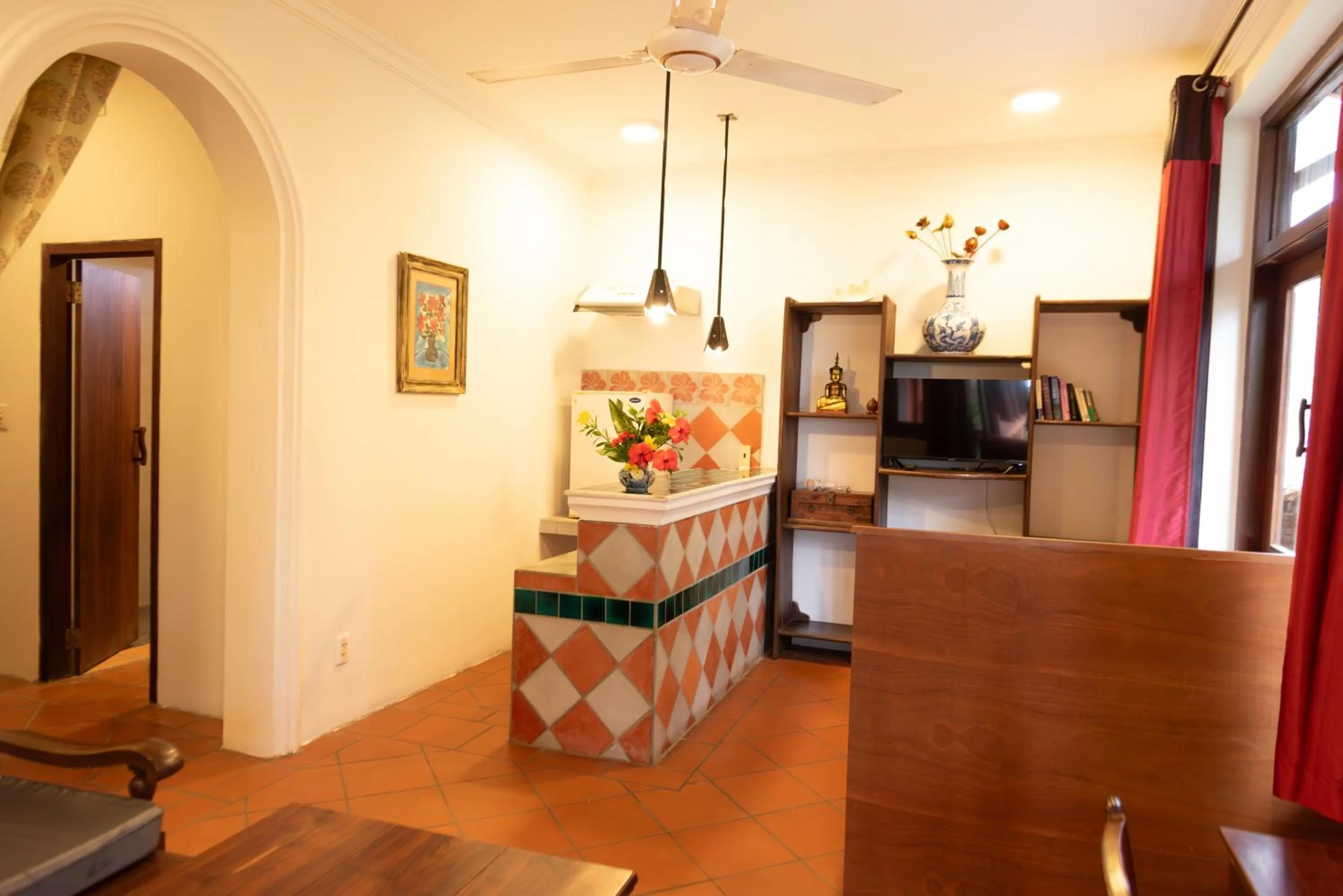 Living room in Full Moon Beach Resort