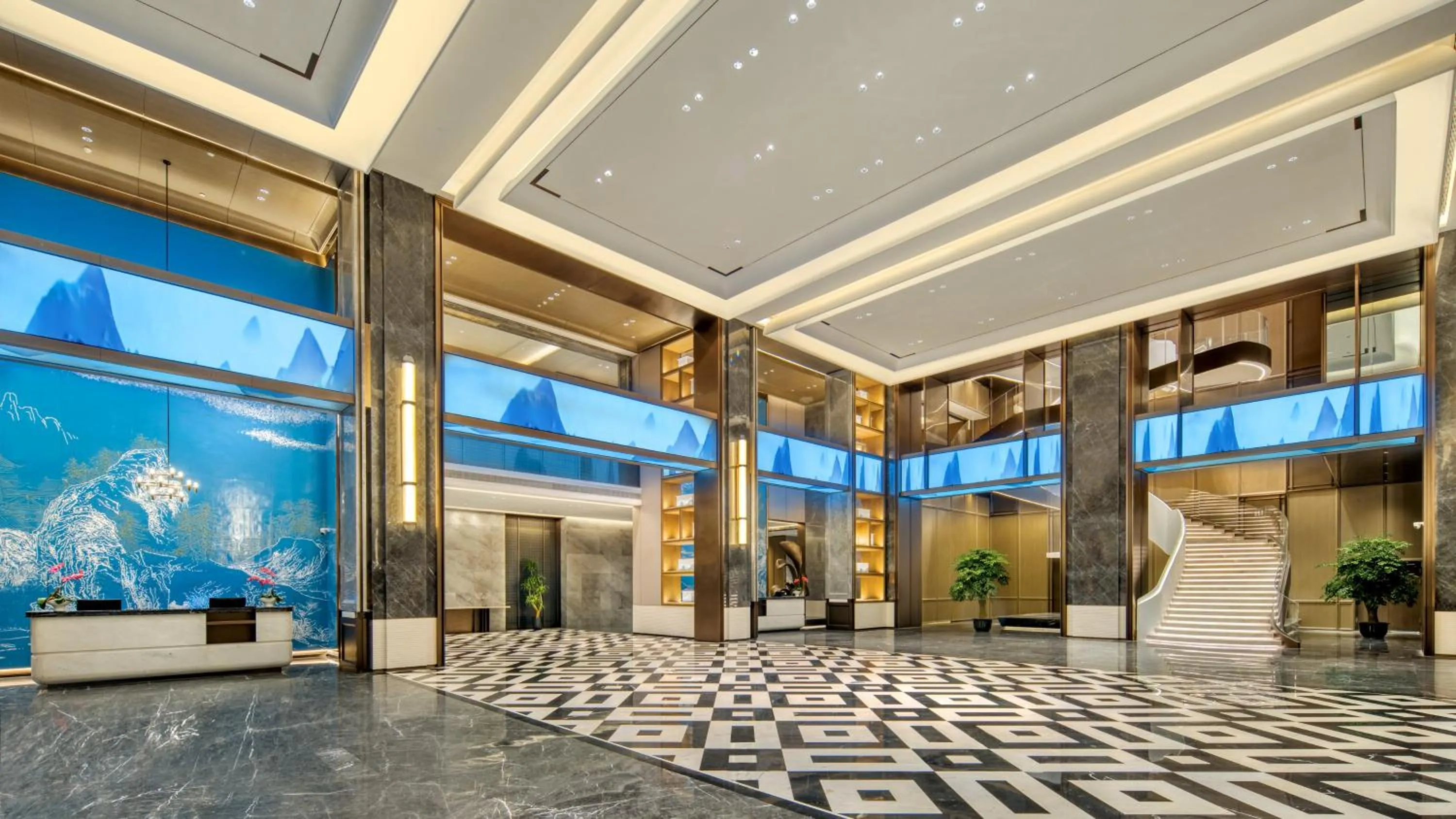 Property building in Crowne Plaza Rugao