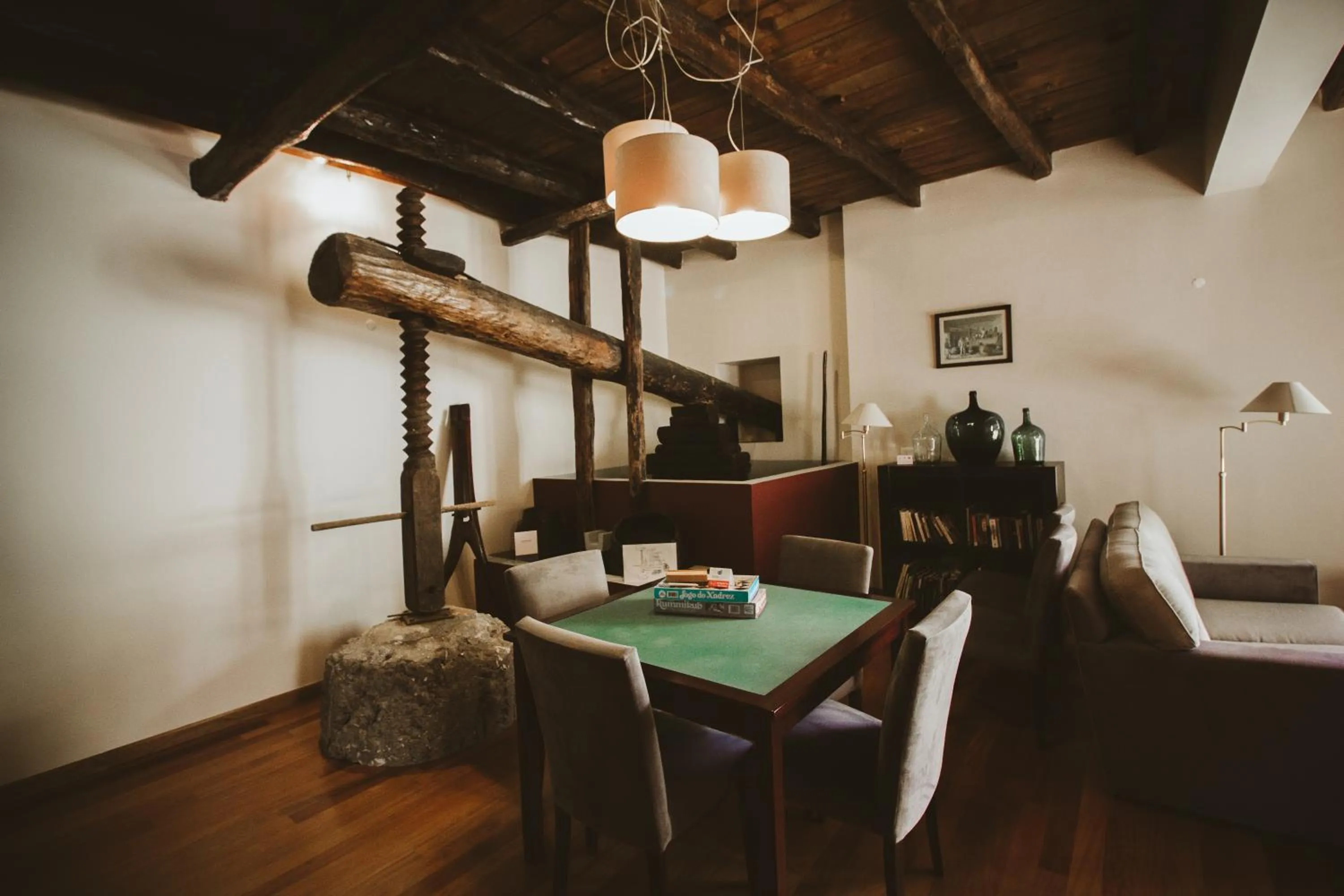 Living room in Solar da Bica