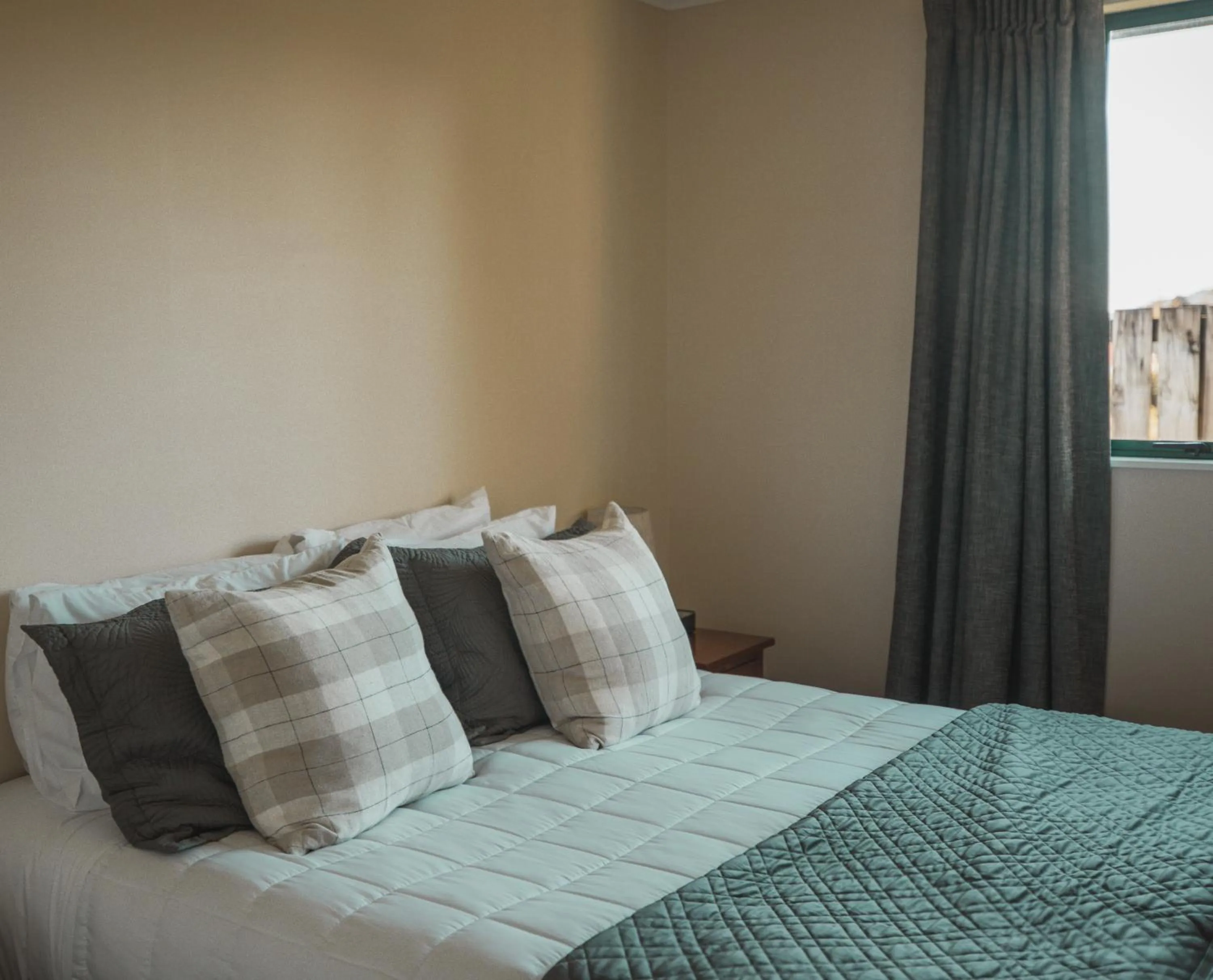 Bed in Rainforest Motel