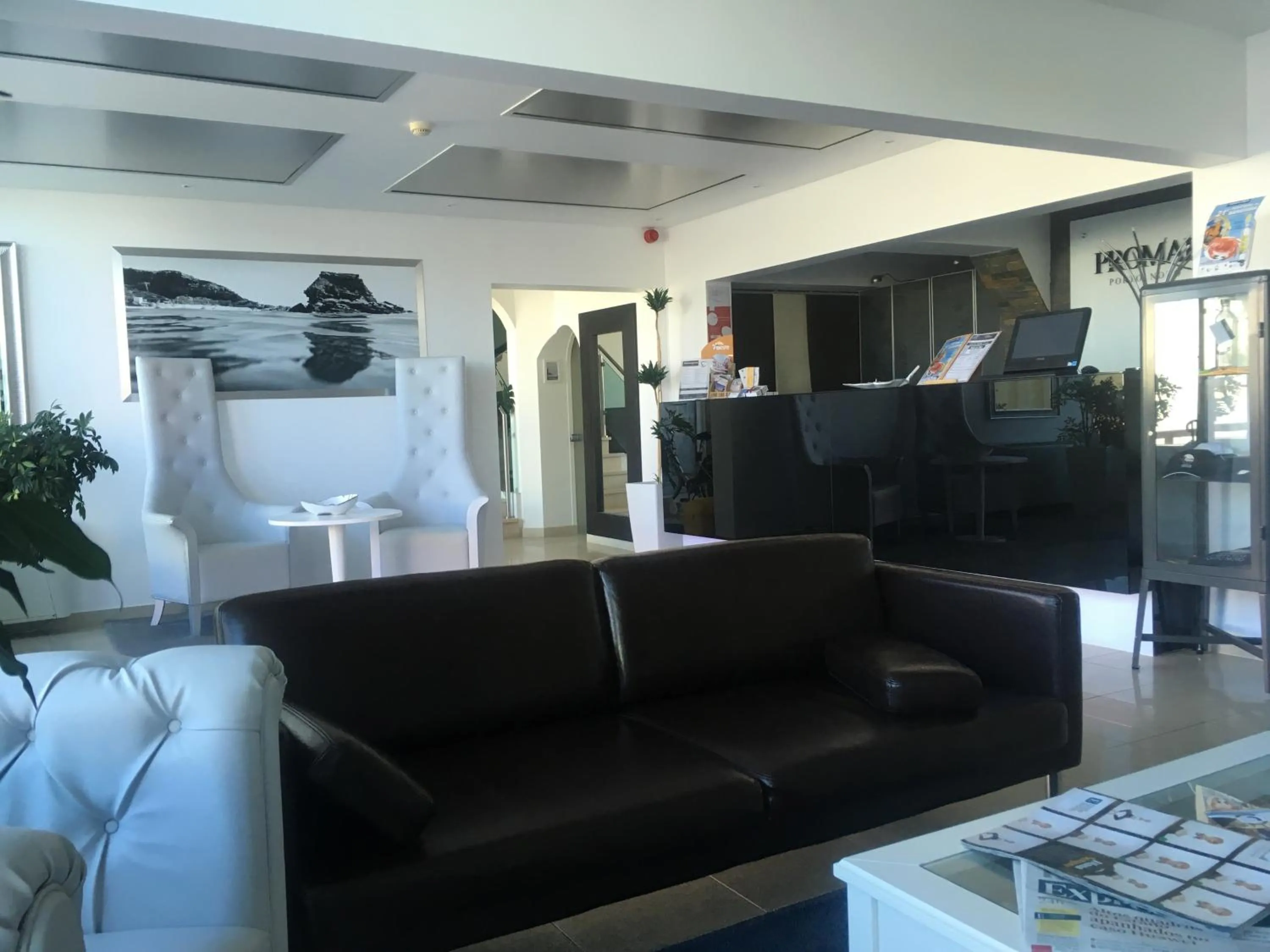 Lobby or reception in Promar - Eco Beach & Spa Hotel