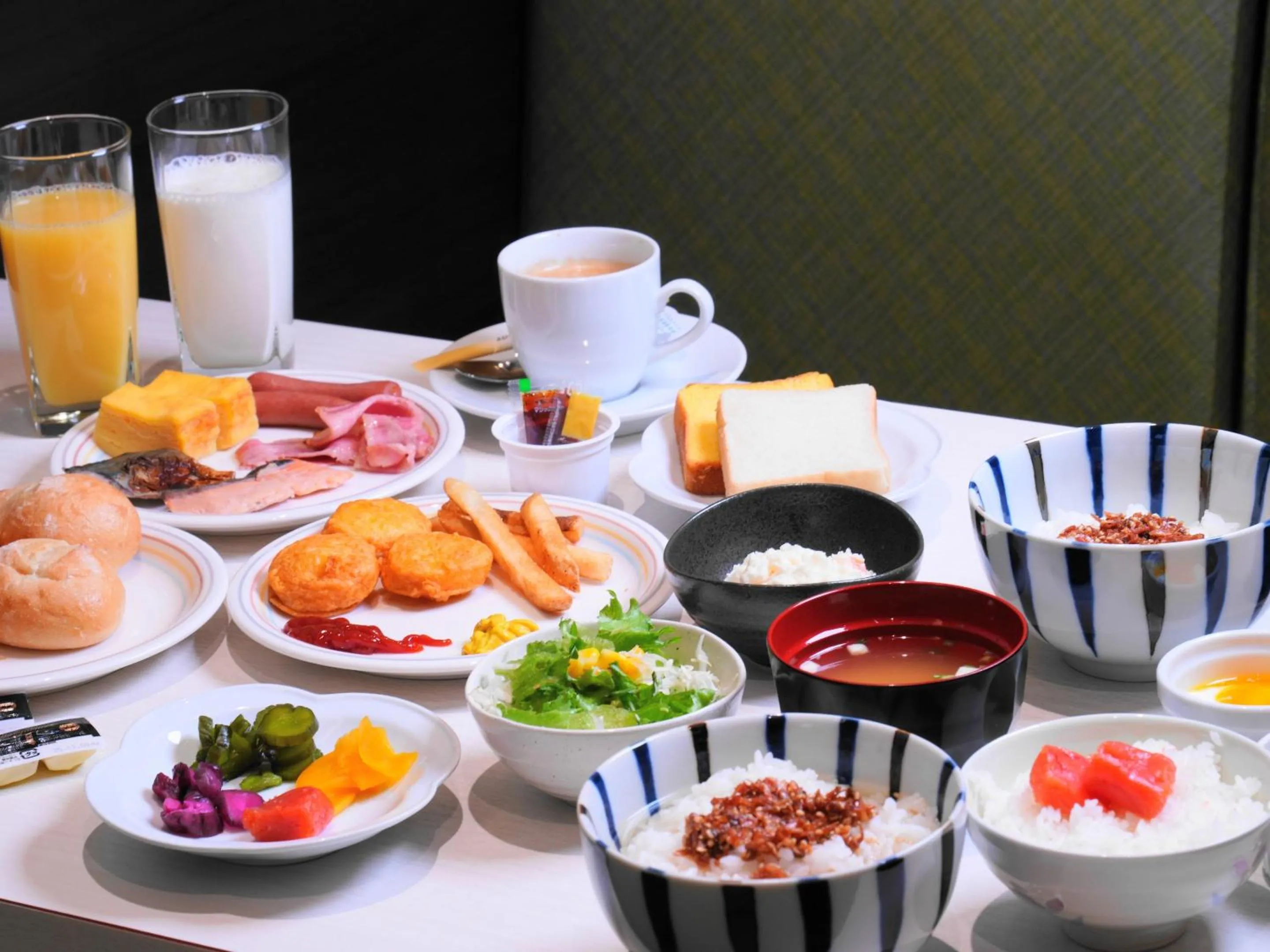 Breakfast in Asahikawa Sun Hotel