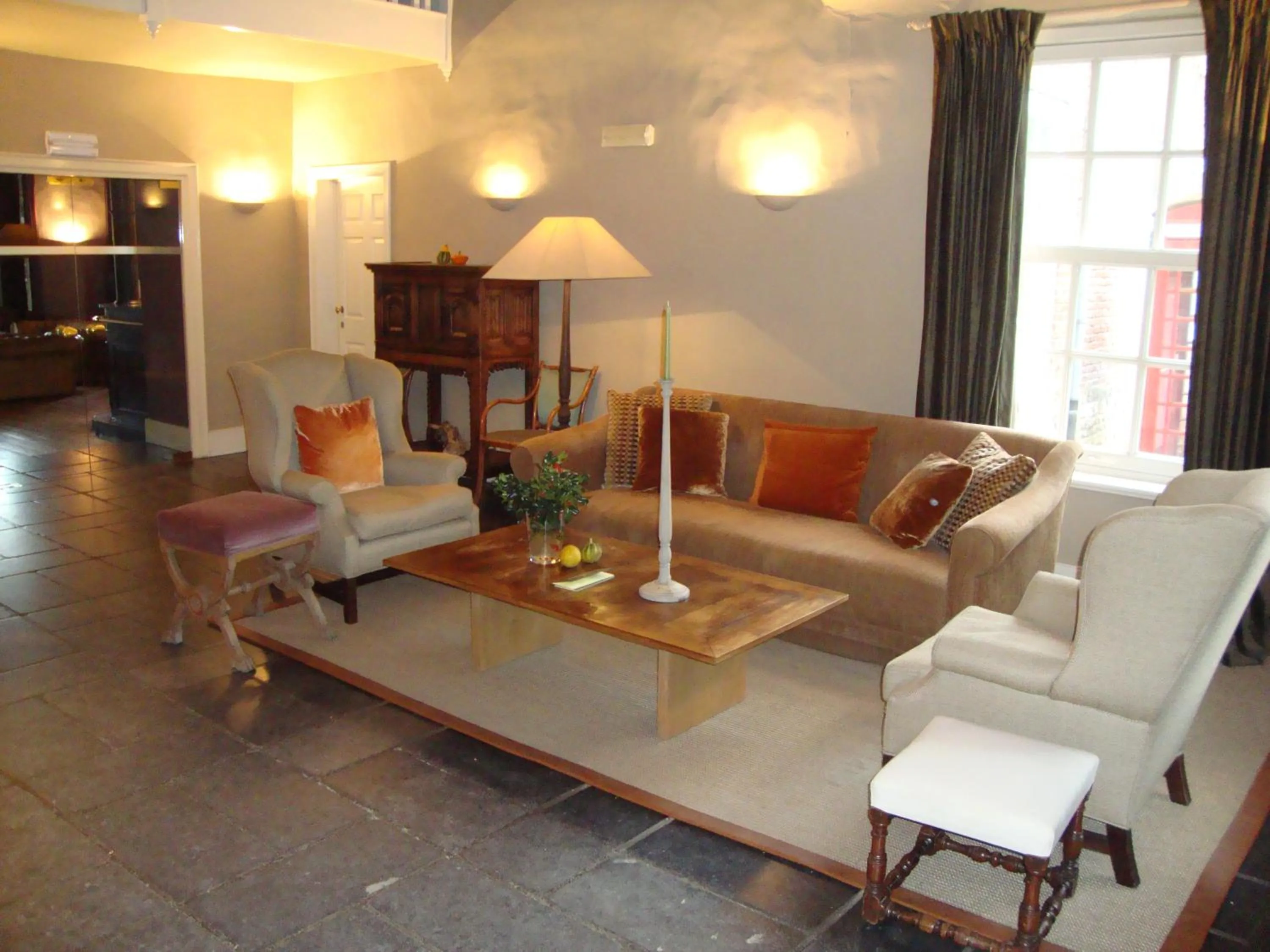 Lobby or reception in Bossenstein Golf & Polo Club