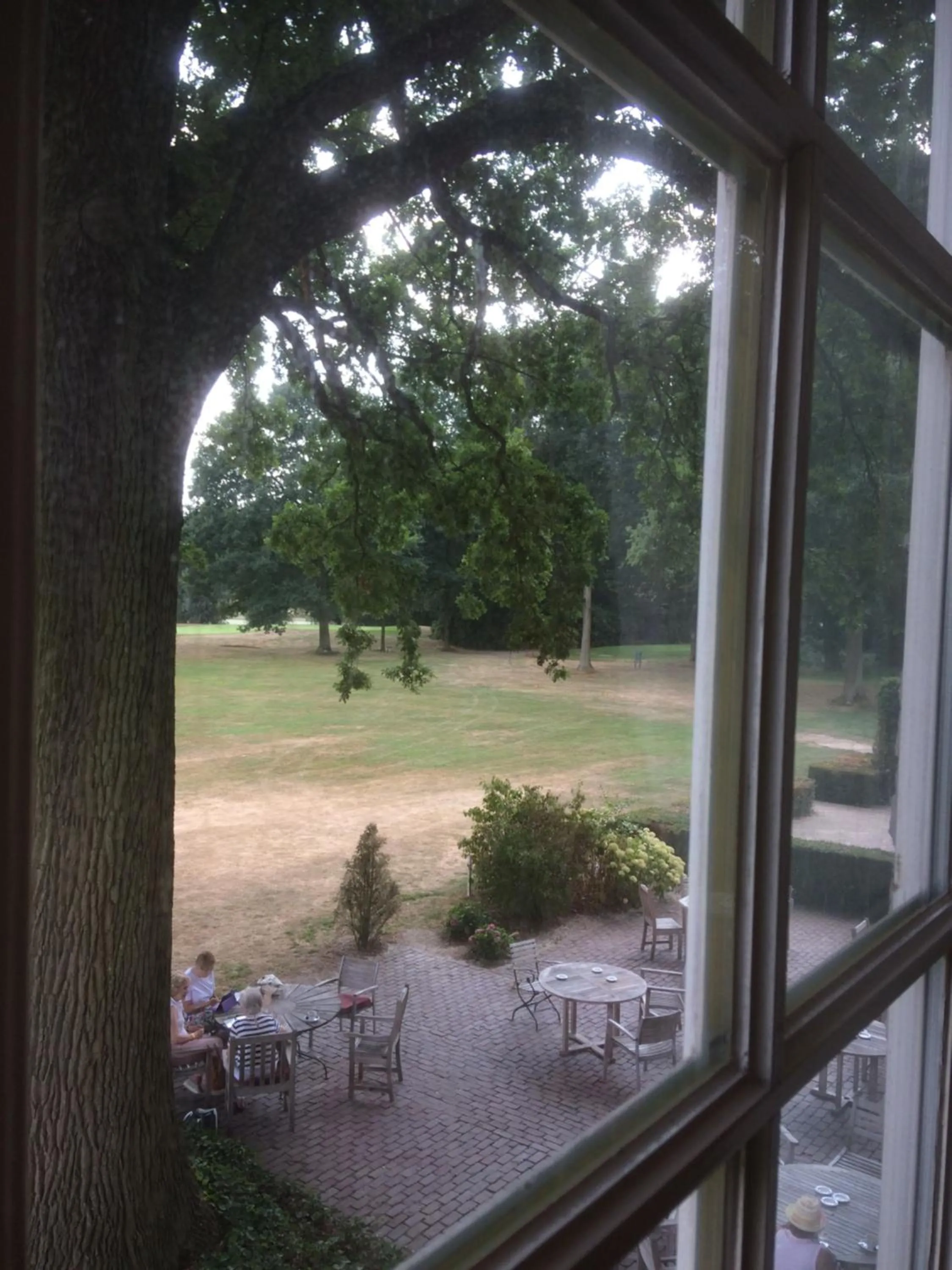 Garden view in Bossenstein Golf & Polo Club