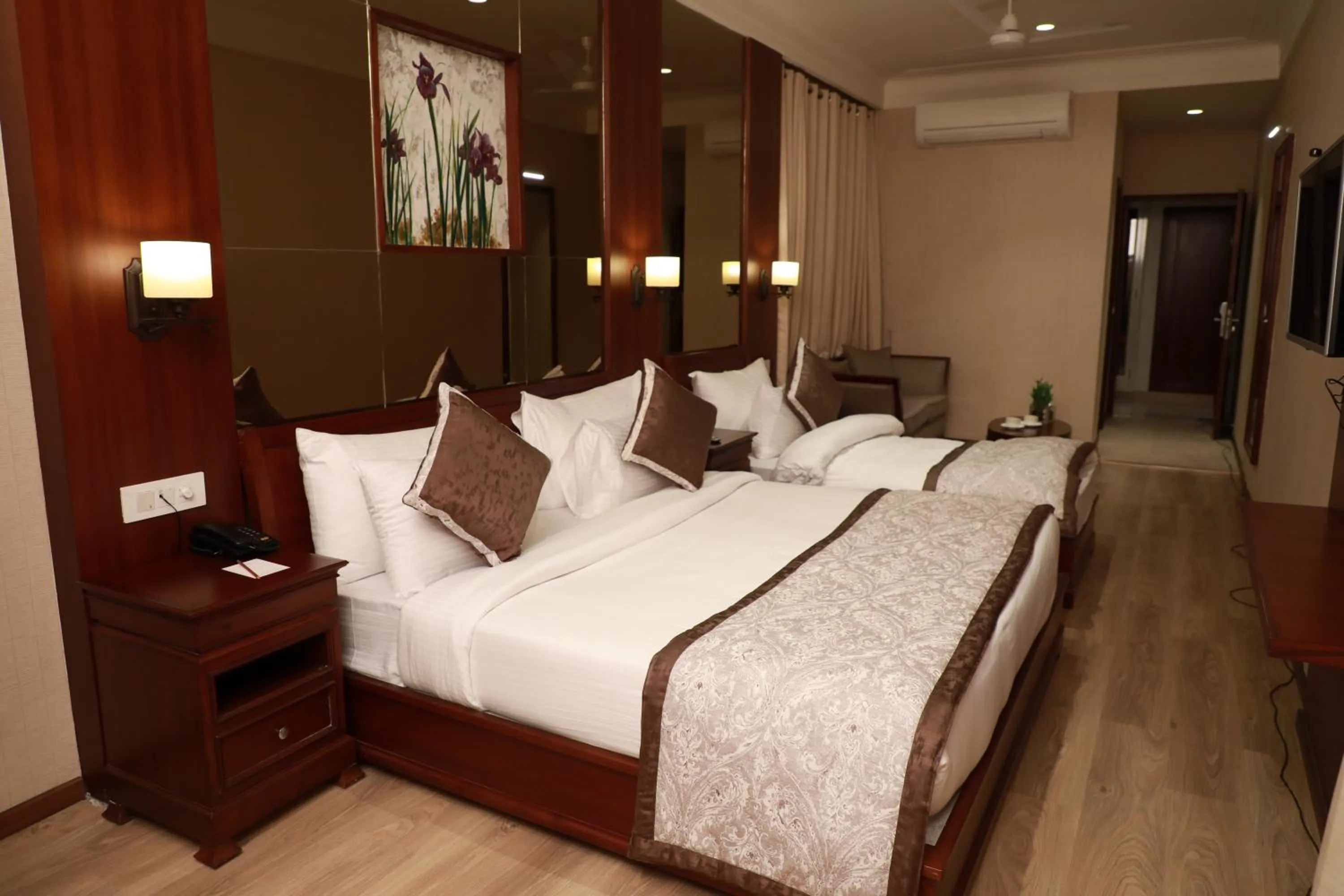 Photo of the whole room, Bed in Hotel Golden Tower Near Heritage Street