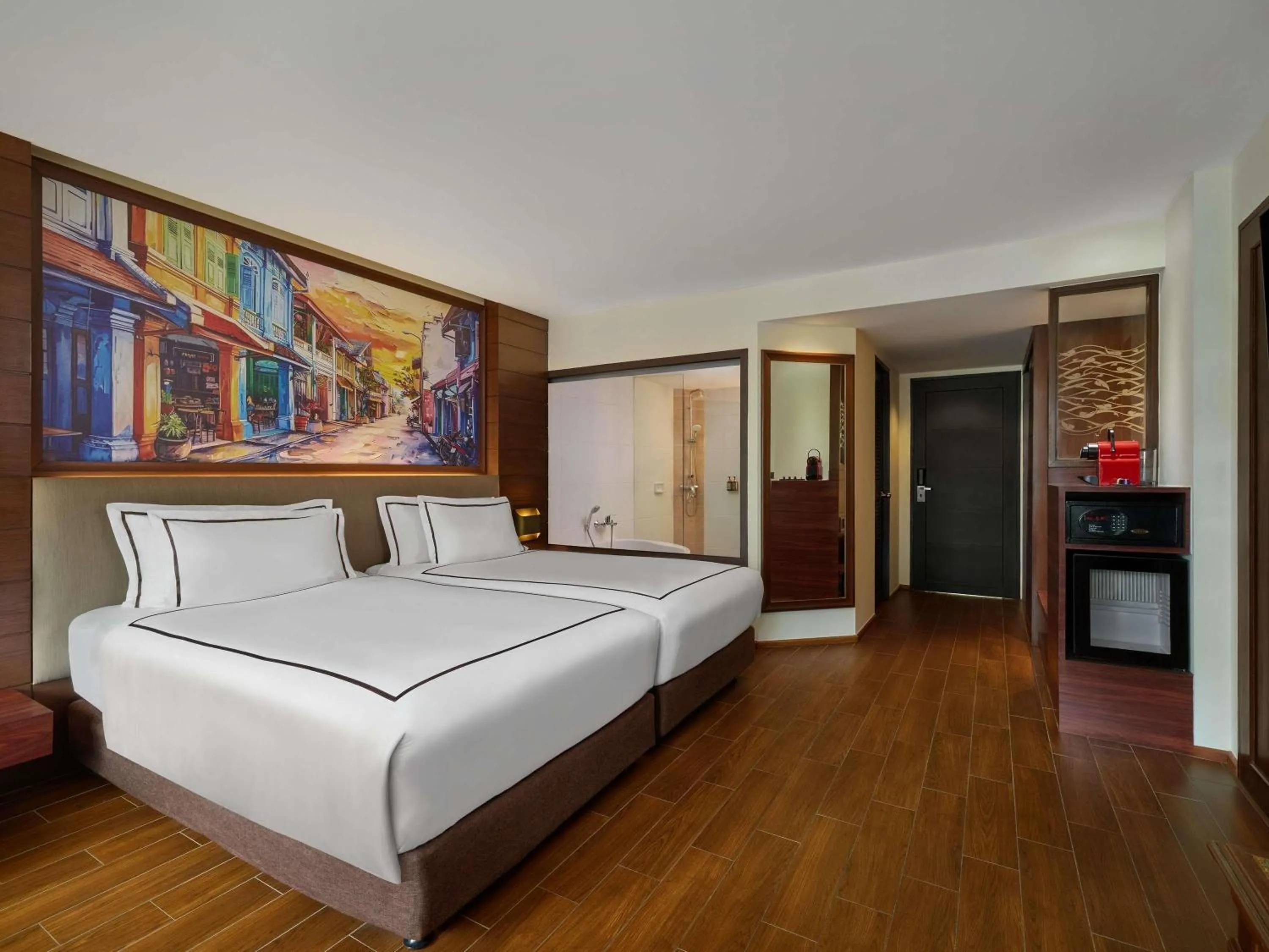 Bedroom, Bed in Novotel Phuket Vintage Park Resort
