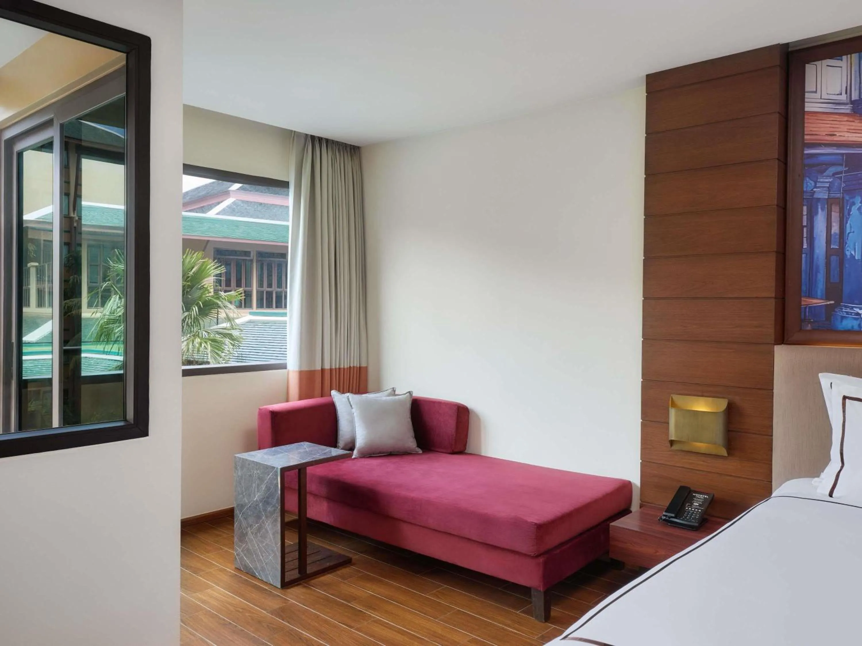 Bedroom, Bed in Novotel Phuket Vintage Park Resort